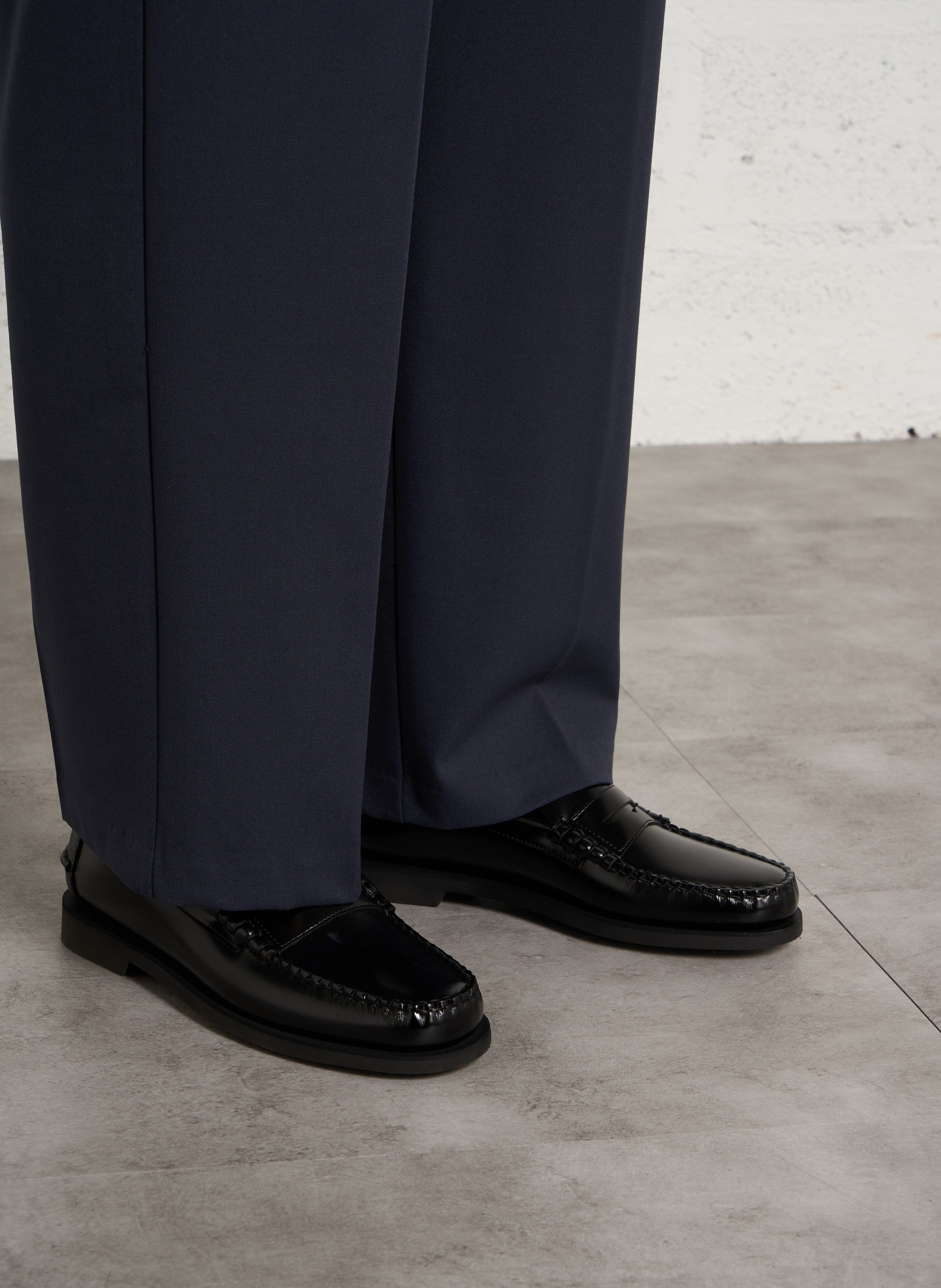 Mocassins en cuir SEBAGO Noir