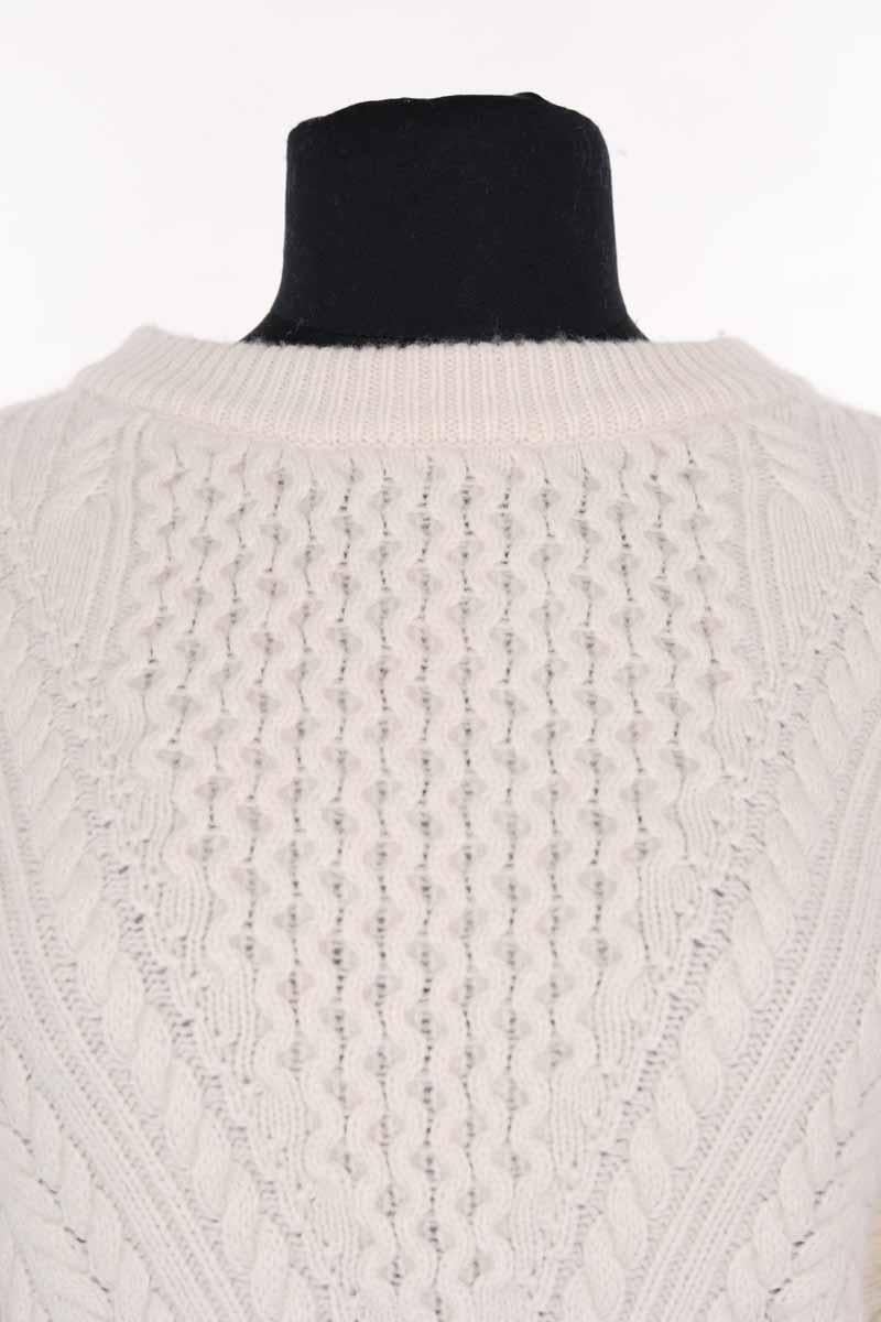 Sweater TARA JARMON - Seconde Main White