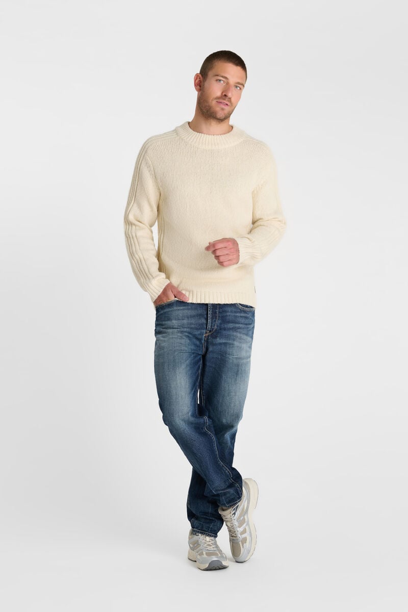 Round-neck sweater LE TEMPS DES CERISES Beige