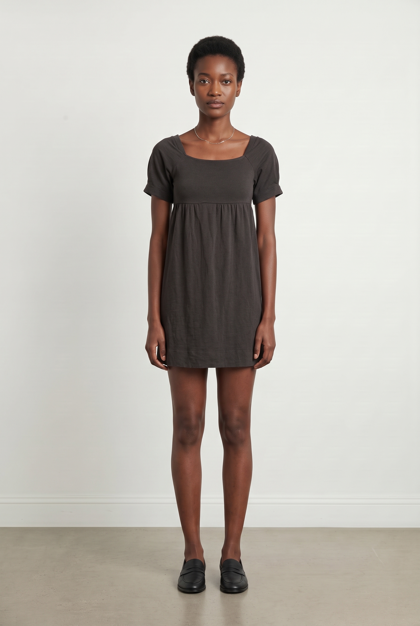 Robe courte & midi COMPTOIR DES COTONNIERS - Seconde main Marron