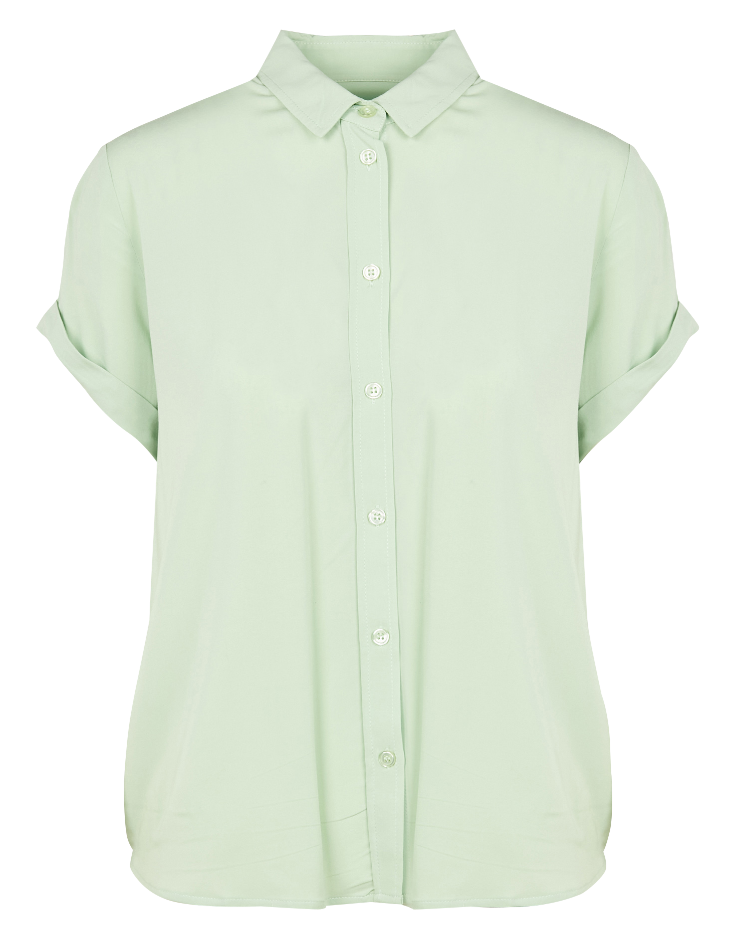 Chemise ample à col classique SAMSOE SAMSOE Vert