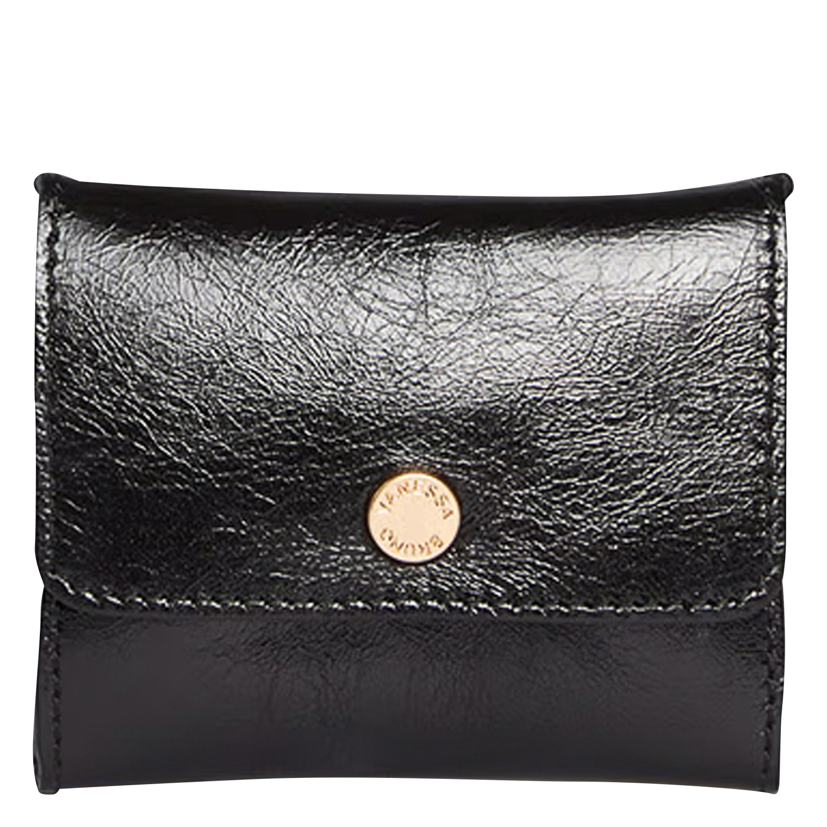 Leren portemonnee VANESSA BRUNO Zwart