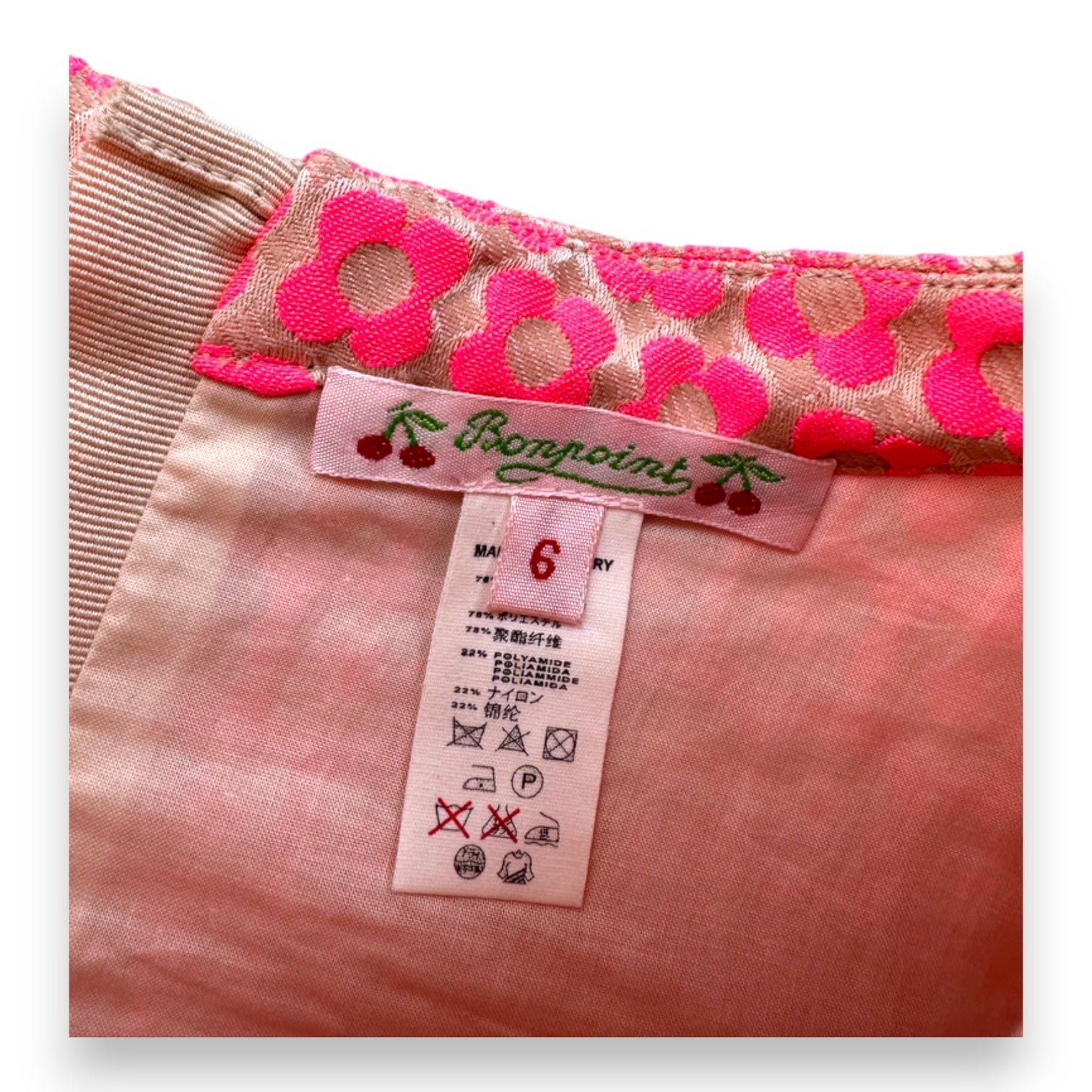 Pink children's blouse - 6 years BONPOINT - Seconde Main Pink