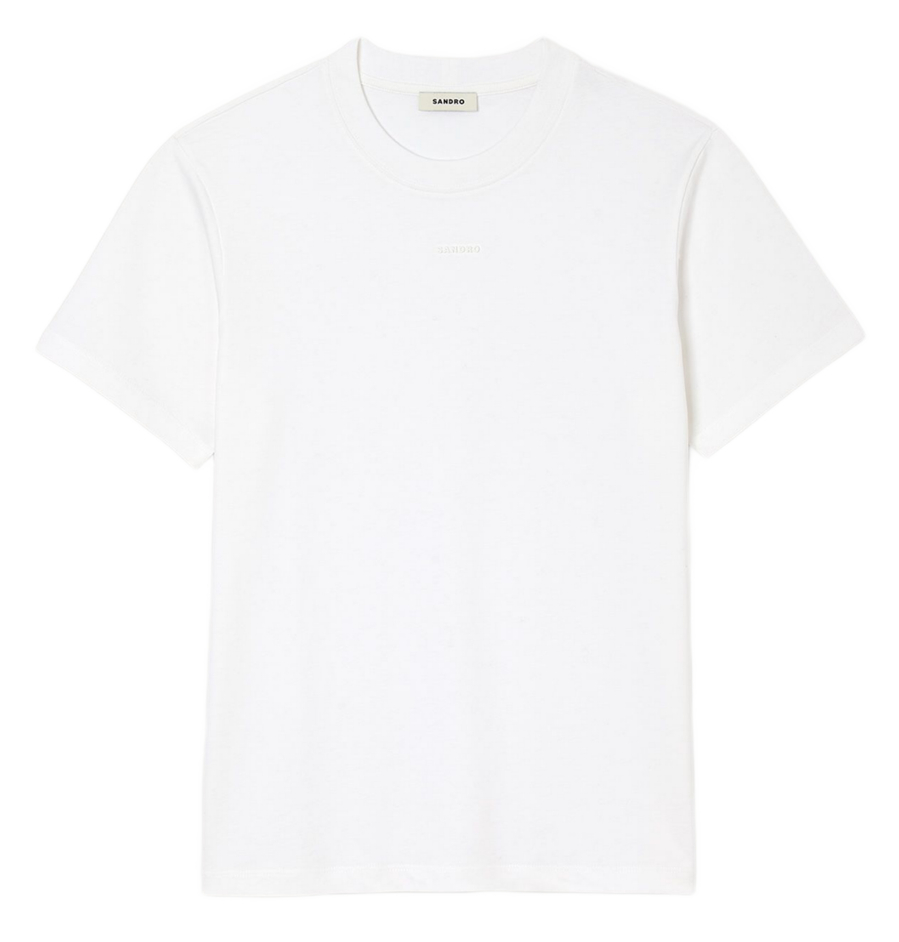 Recht, katoenen T-shirt SANDRO