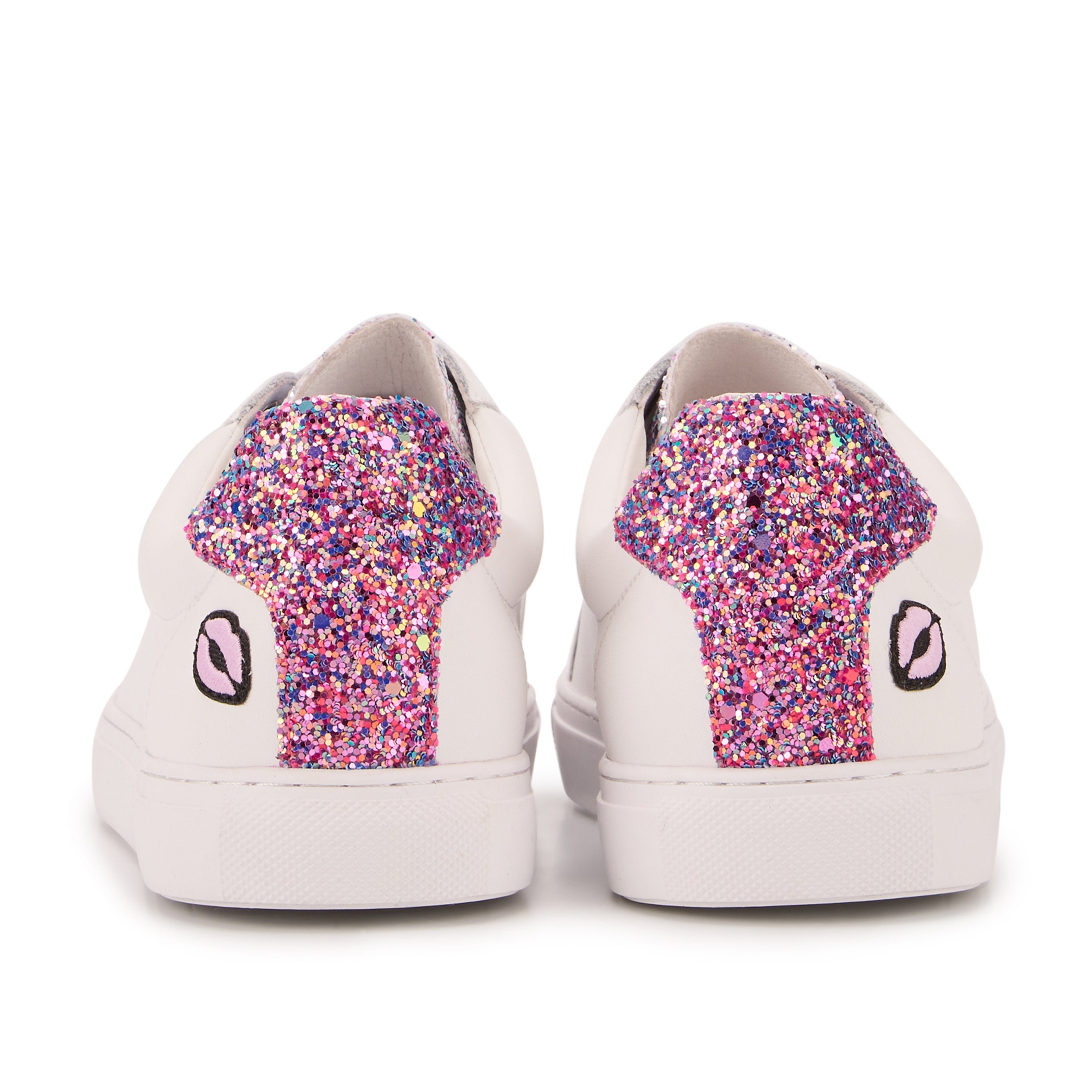 Jimmy leather sneakers BONS BAISERS PARIS White