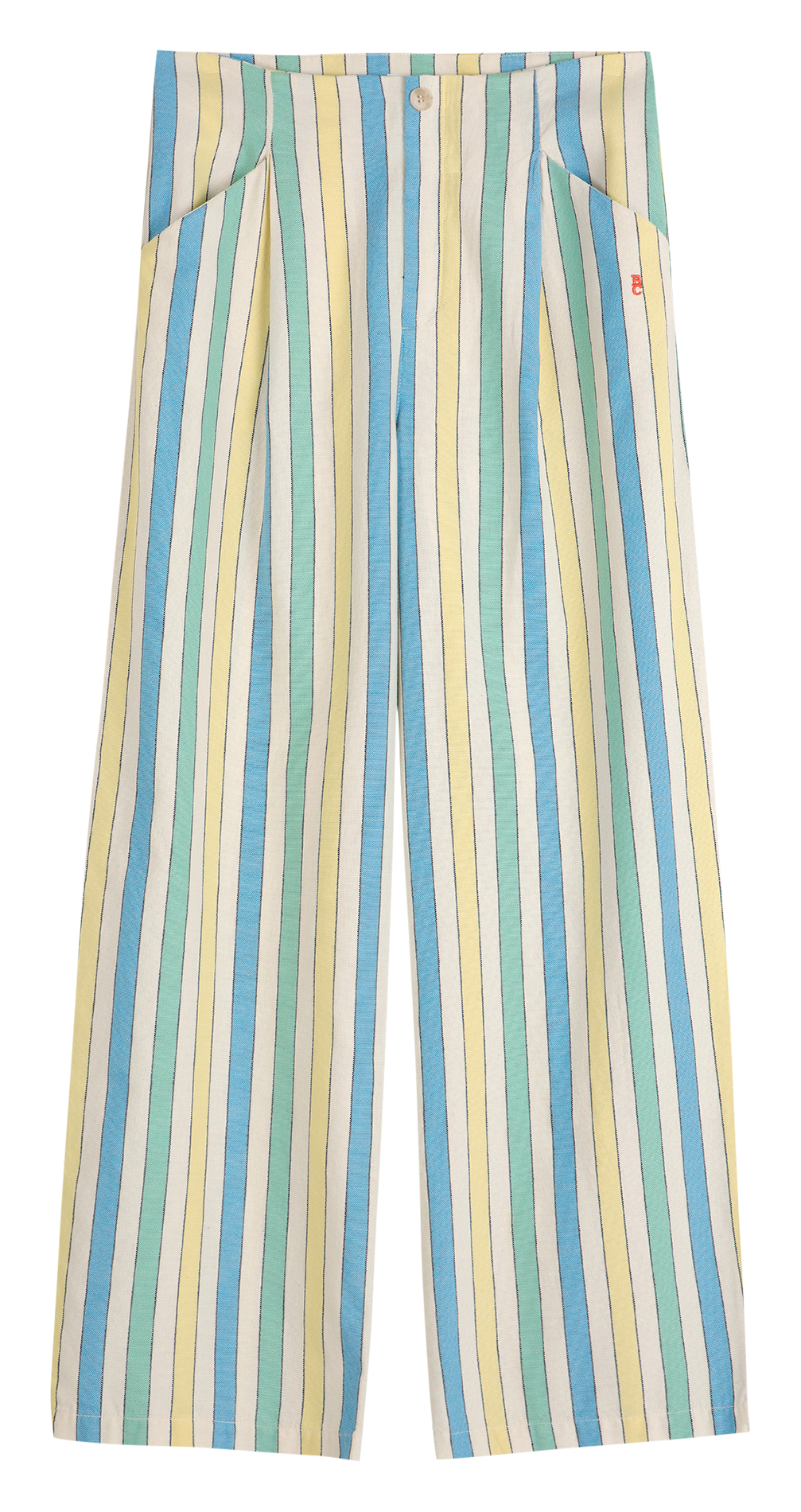 Katoenen straight fit pantalon BOBO CHOSES Veelkleurig