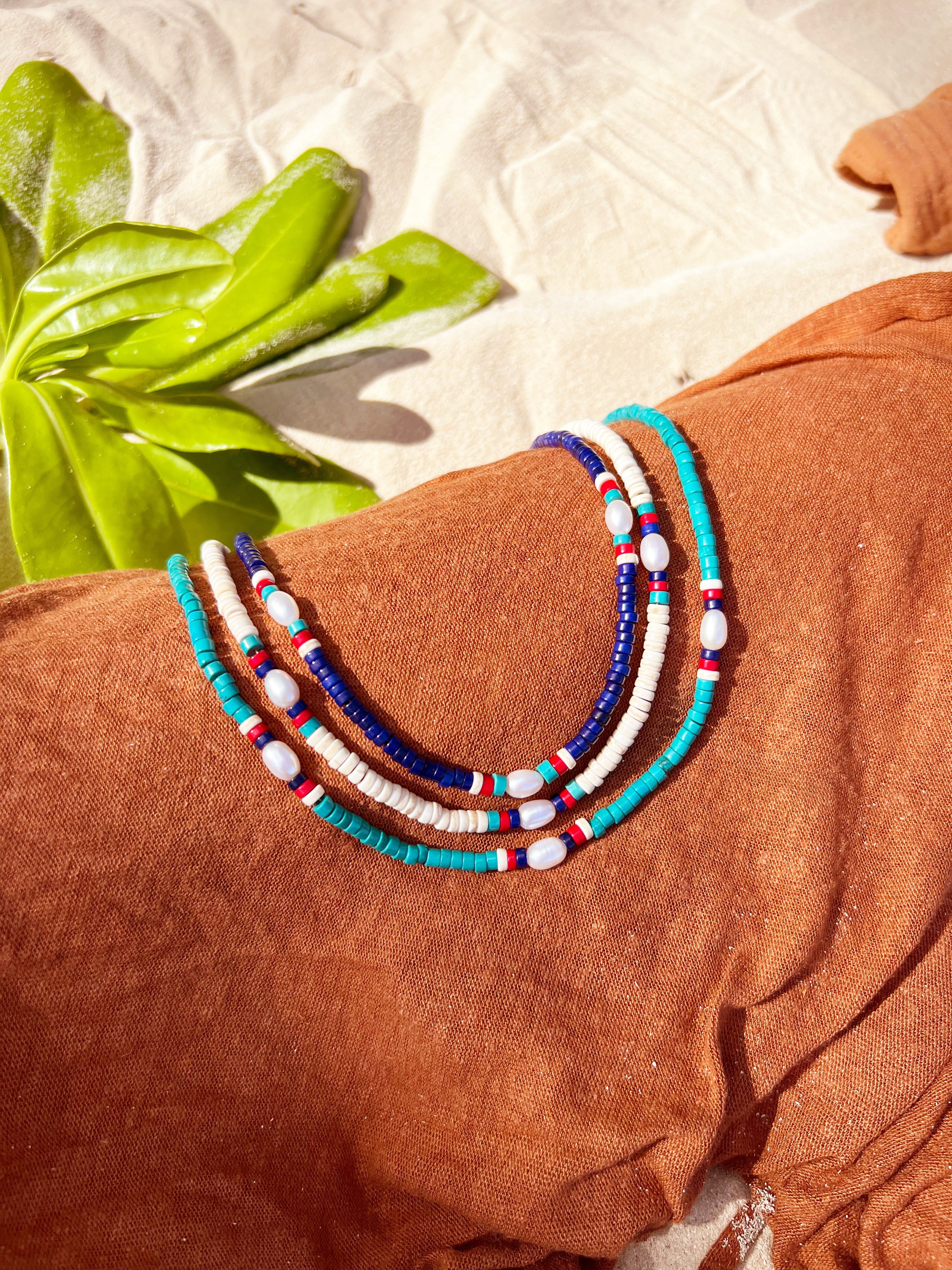 Necklace NILAI White