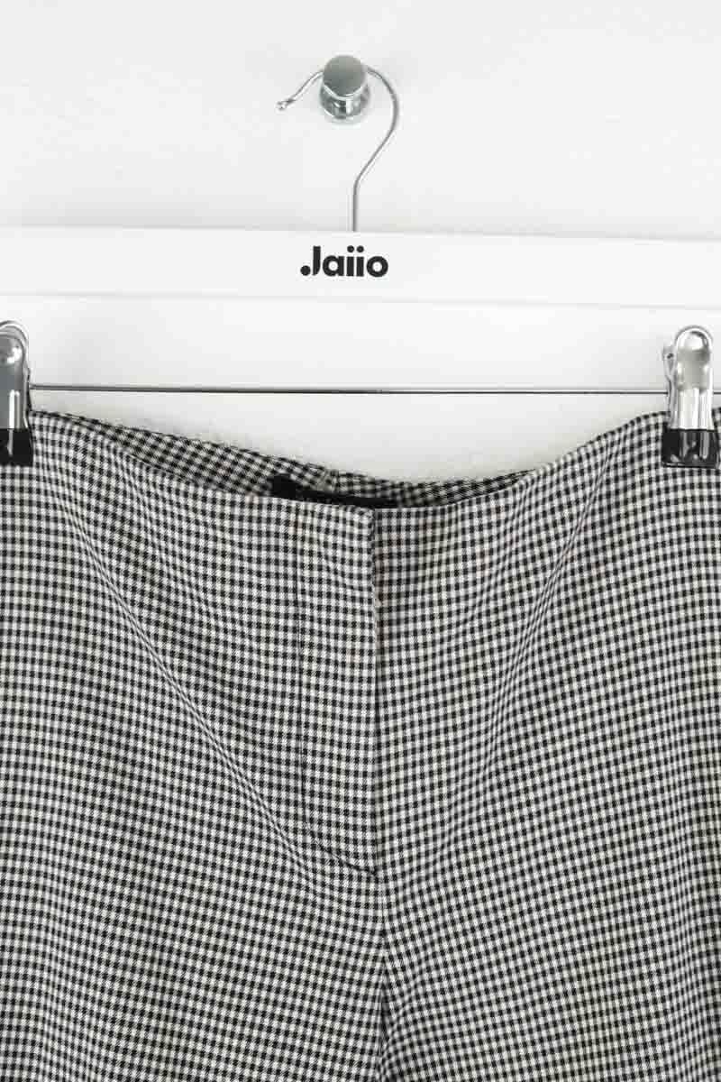 Slim-fit cotton cargo pants TARA JARMON - Seconde Main Black