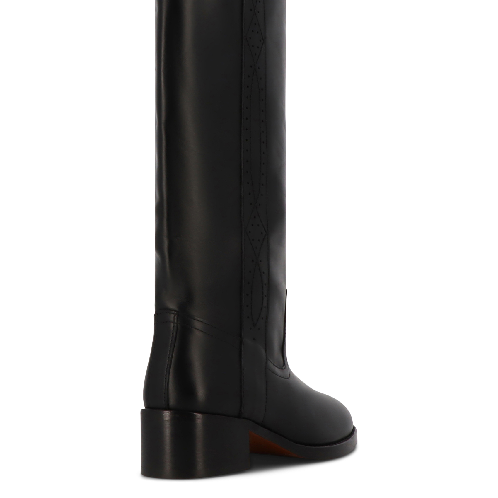 Bottes en cuir SOCQUE PARIS Noir