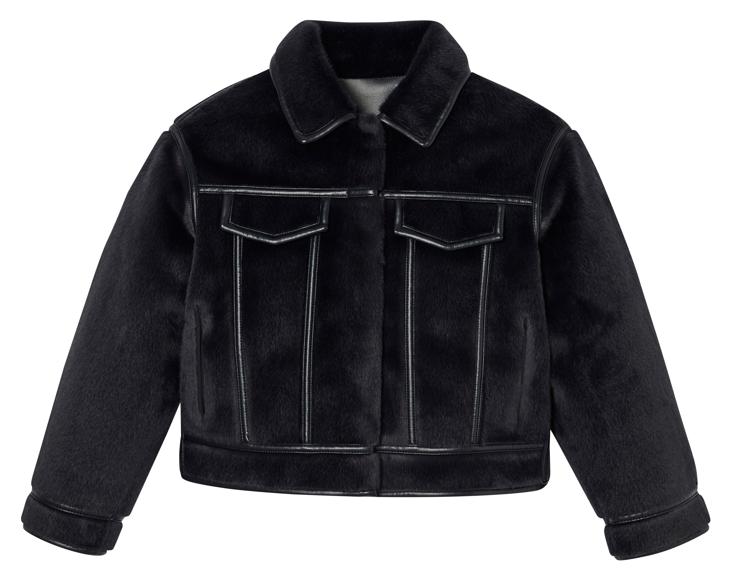 Short reversible oversized jacket ZAPA Blue