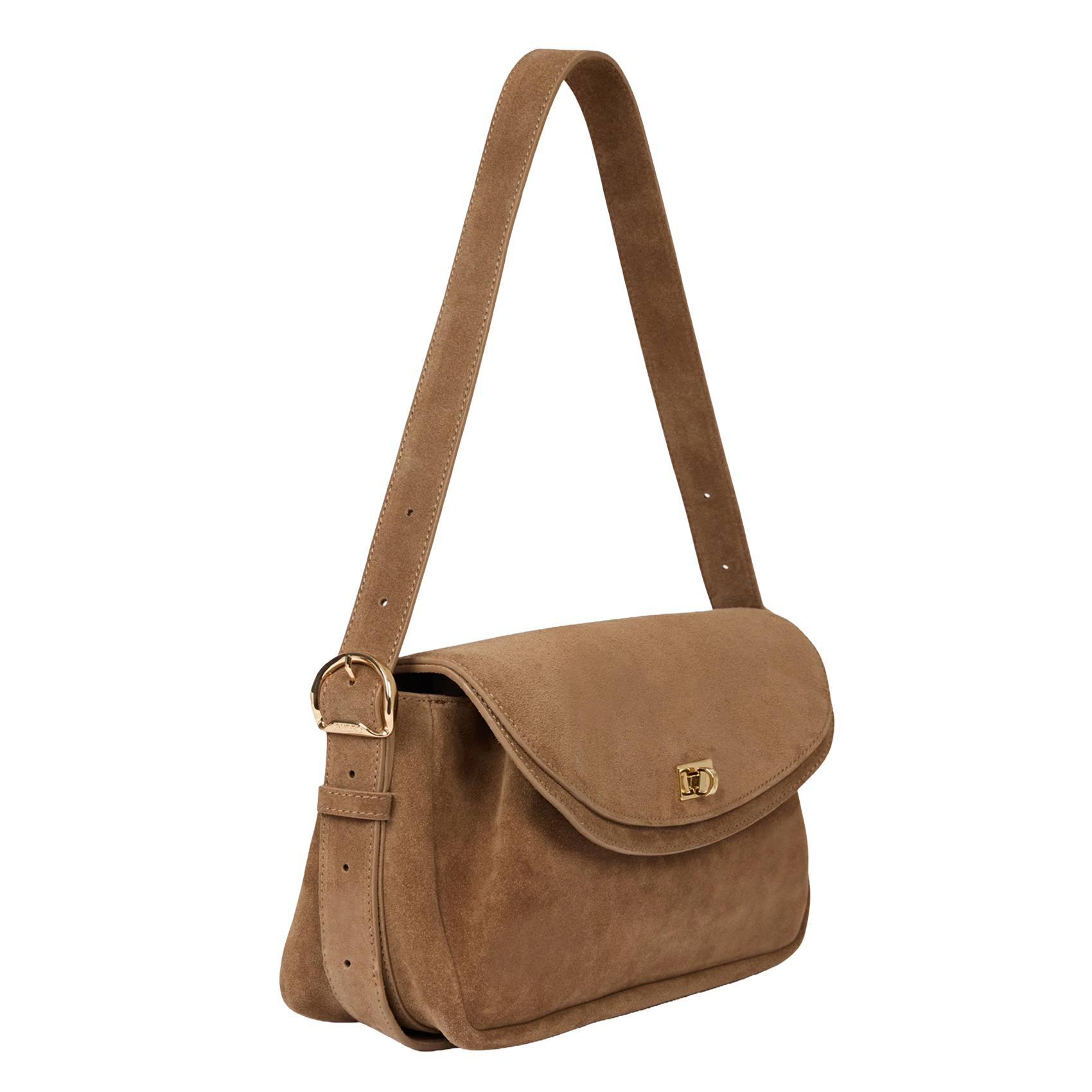 Suède tas SANDRO Beige