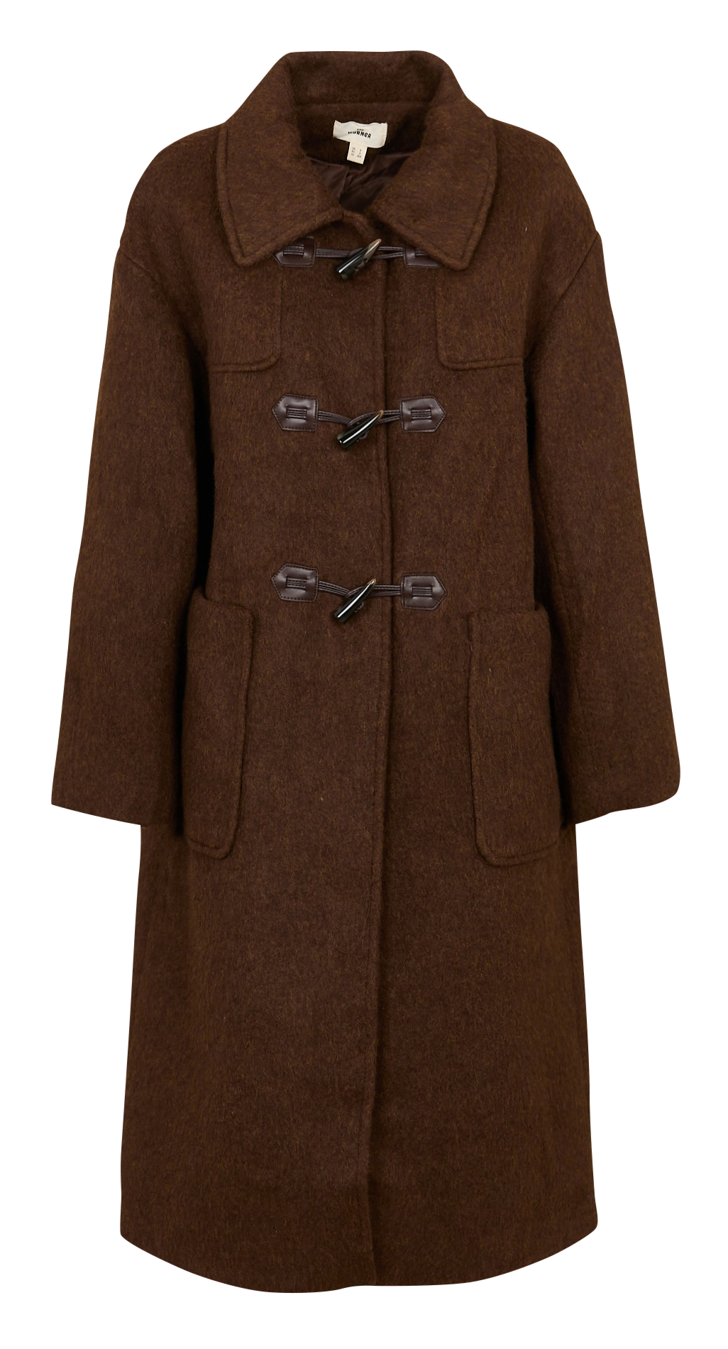 Mantel mit klassischem Kragen THE KORNER Braun