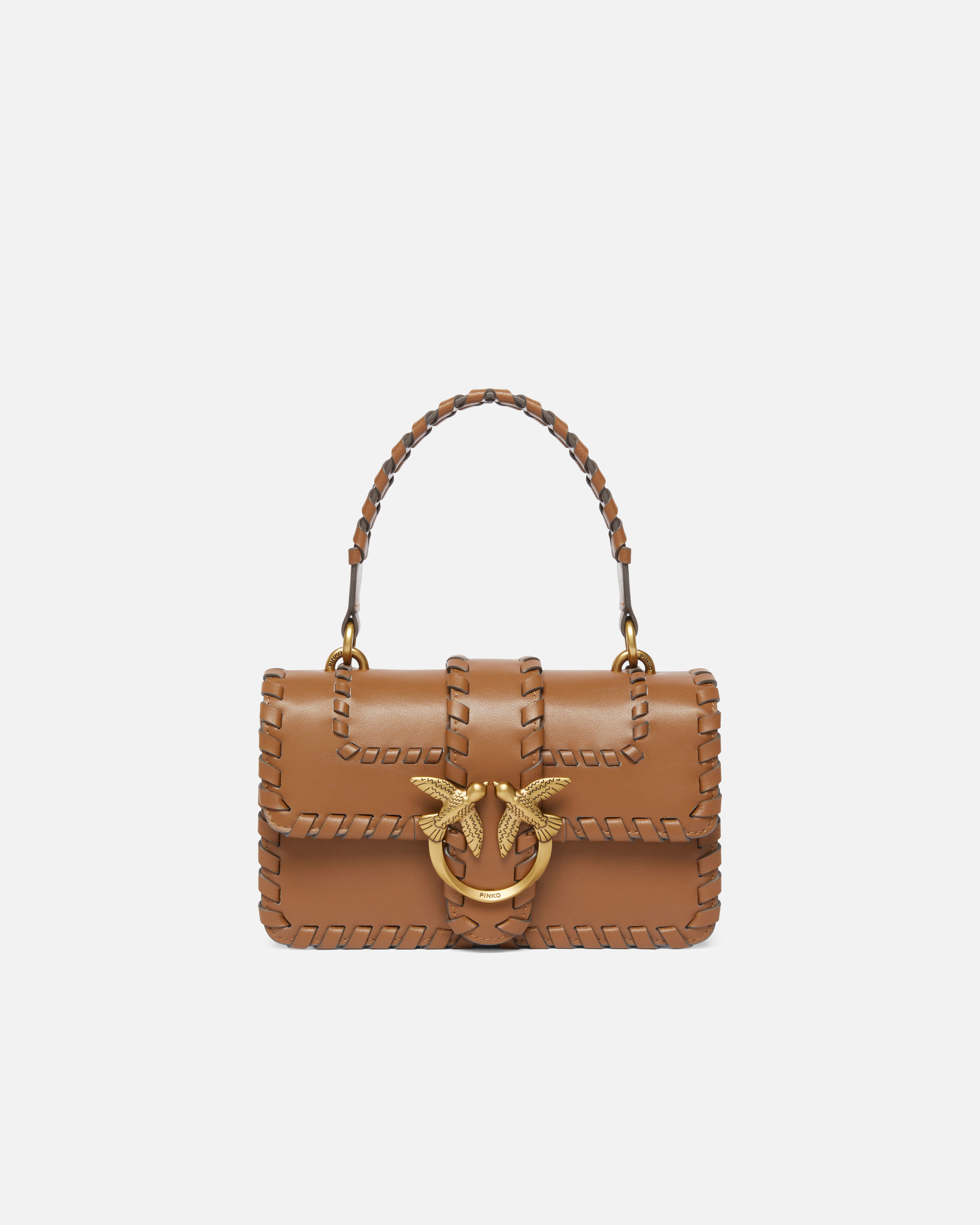 Small leather mini love bag PINKO