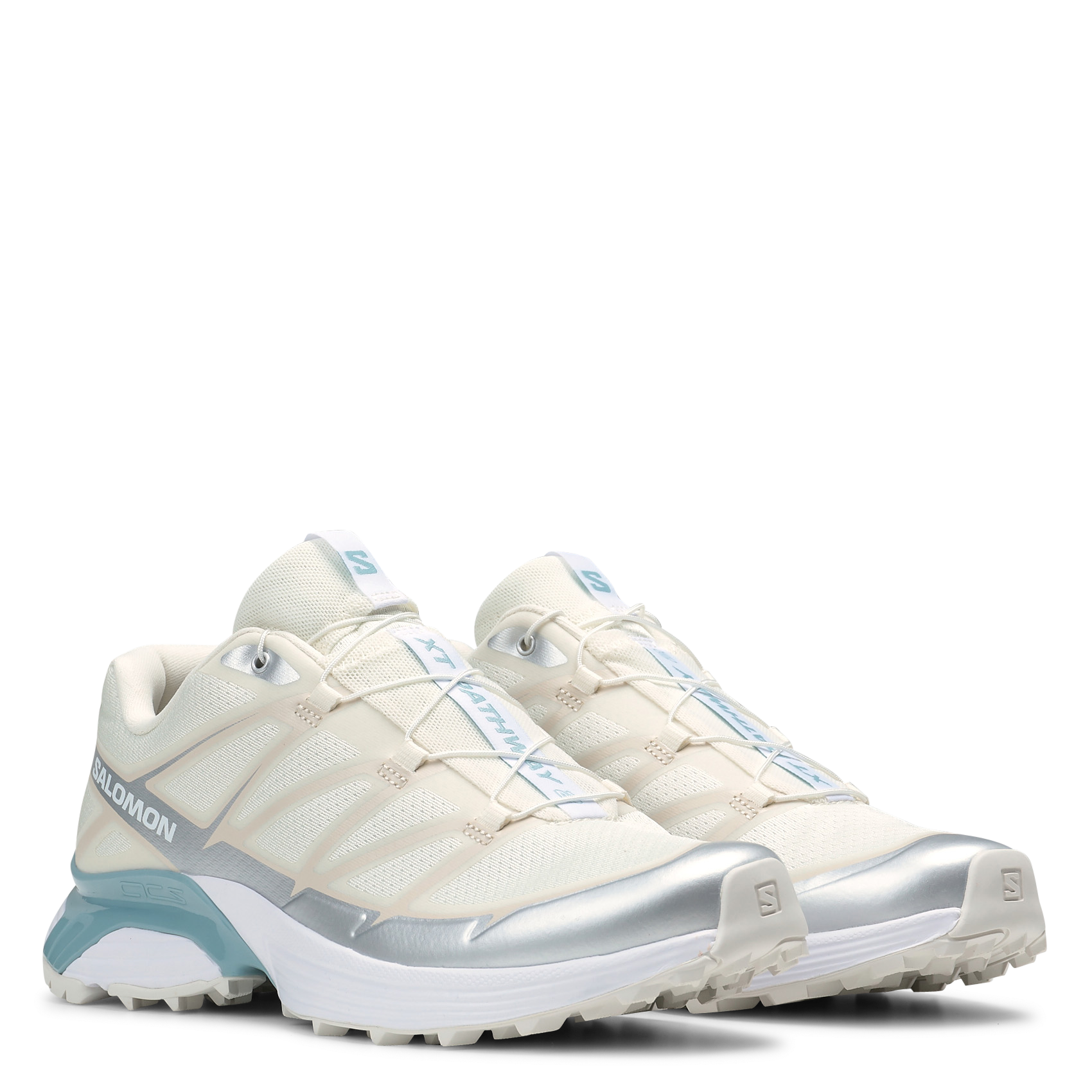 Lage canvas sneakers SALOMON Wit