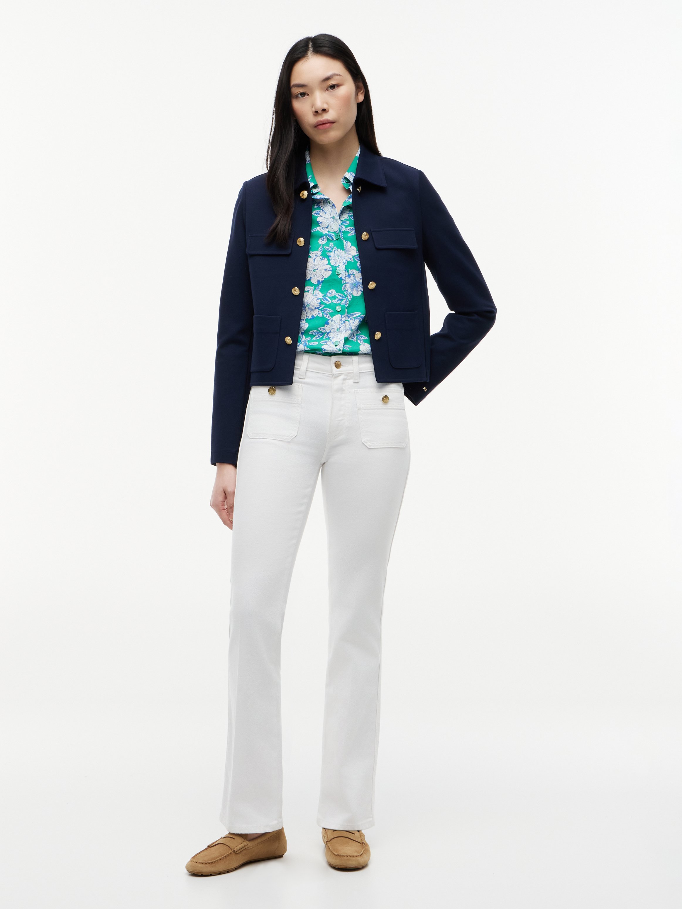 Slip-on suede loafers TOMMY HILFIGER Khaki