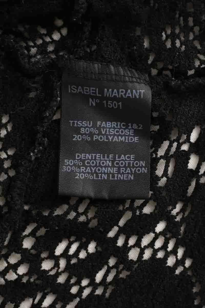 Azawood sleeveless top ISABEL MARANT ÉTOILE - SECONDE MAIN Black