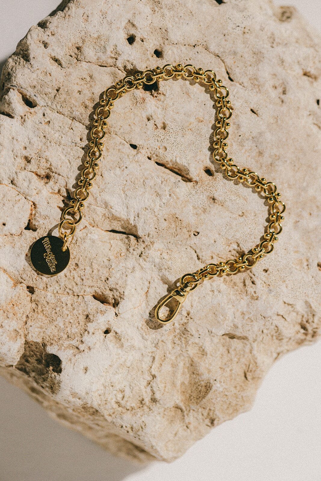 Silver-plated bracelet Golden