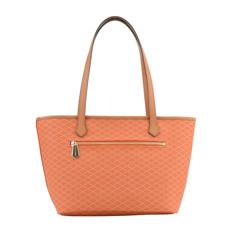 Leather bag Orange