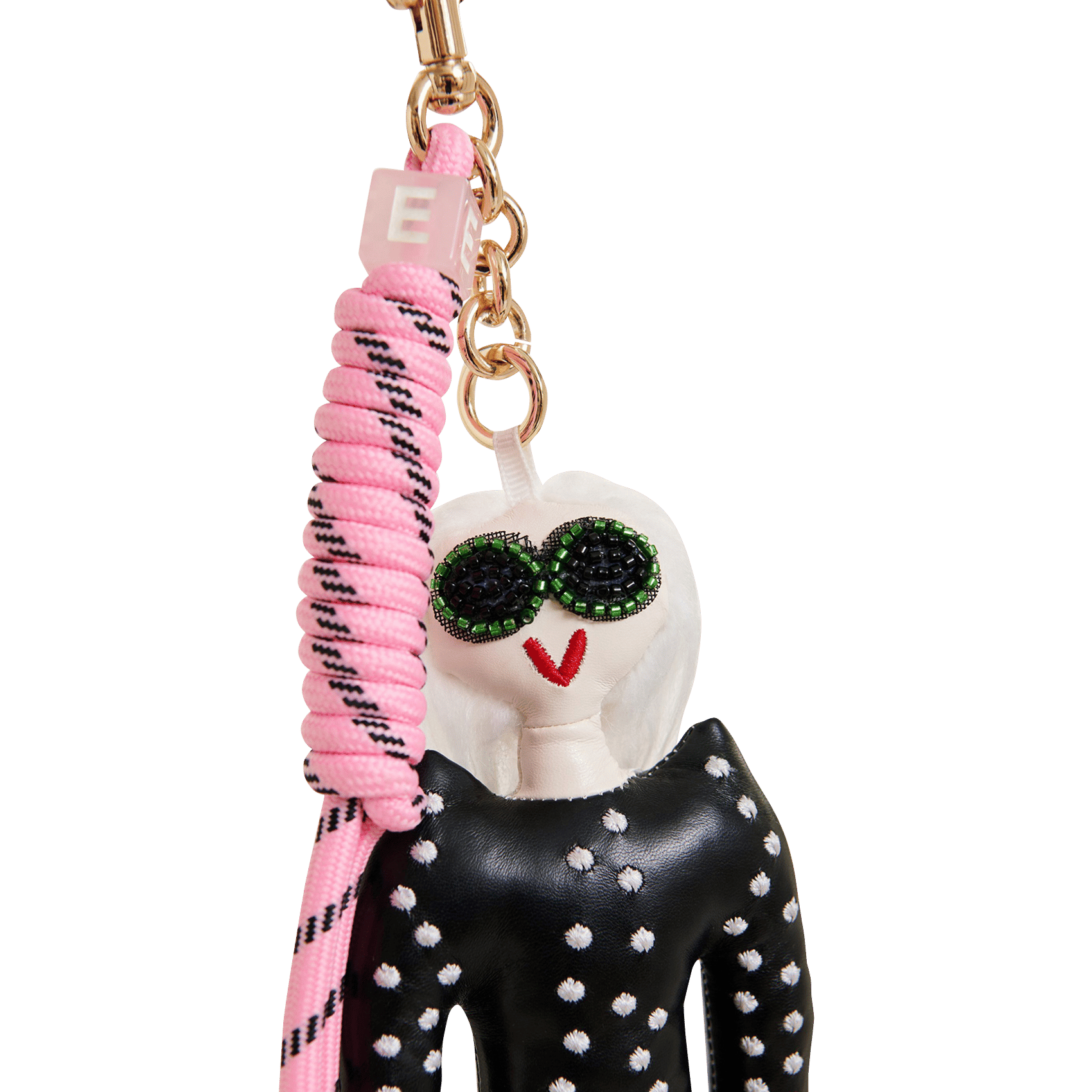 Taschenpuppenanhänger ESSENTIEL ANTWERP Schwarz