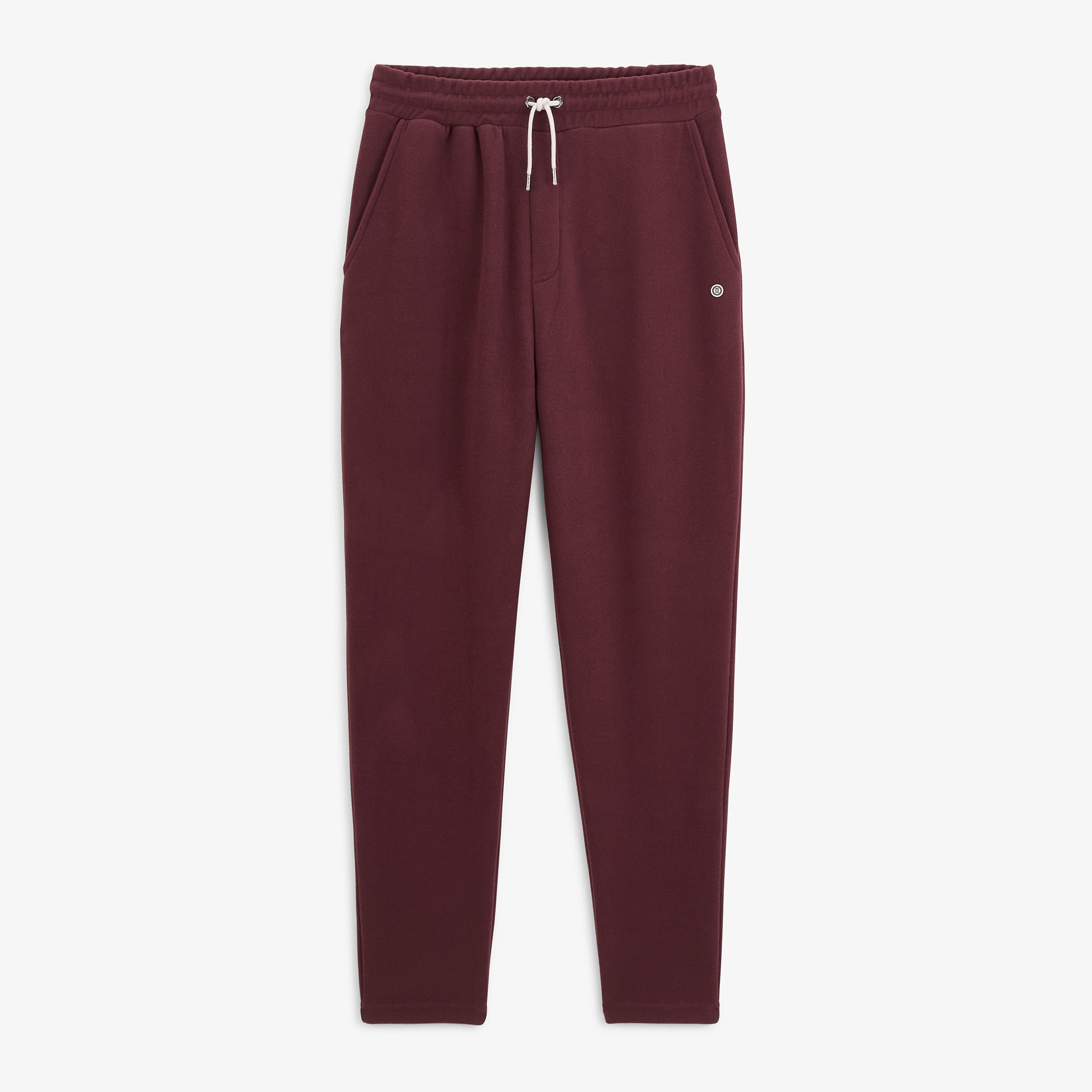 French terry jogging pants SERGE BLANCO Red