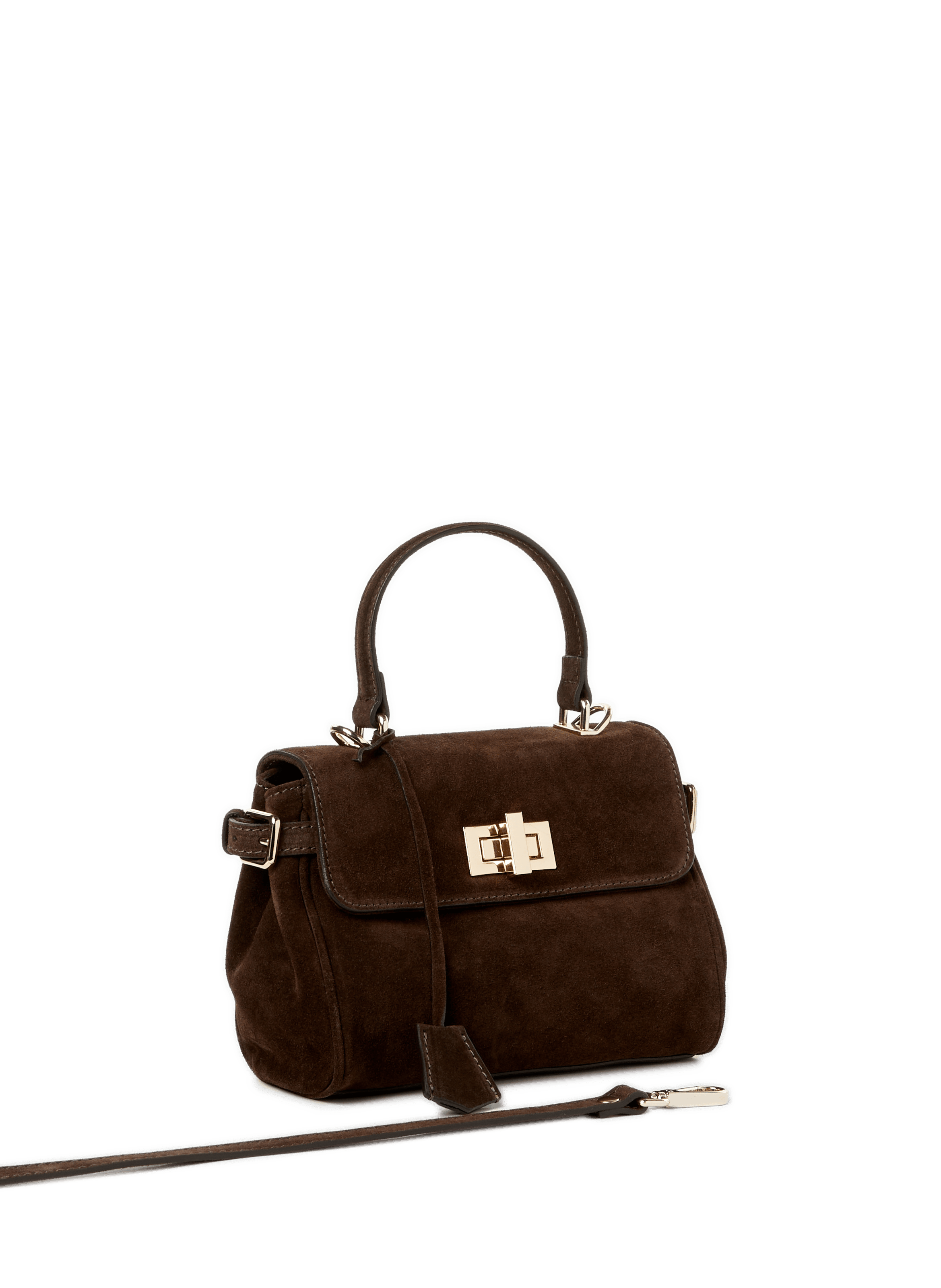 Leather handbag felly s SAISON 1865 Brown