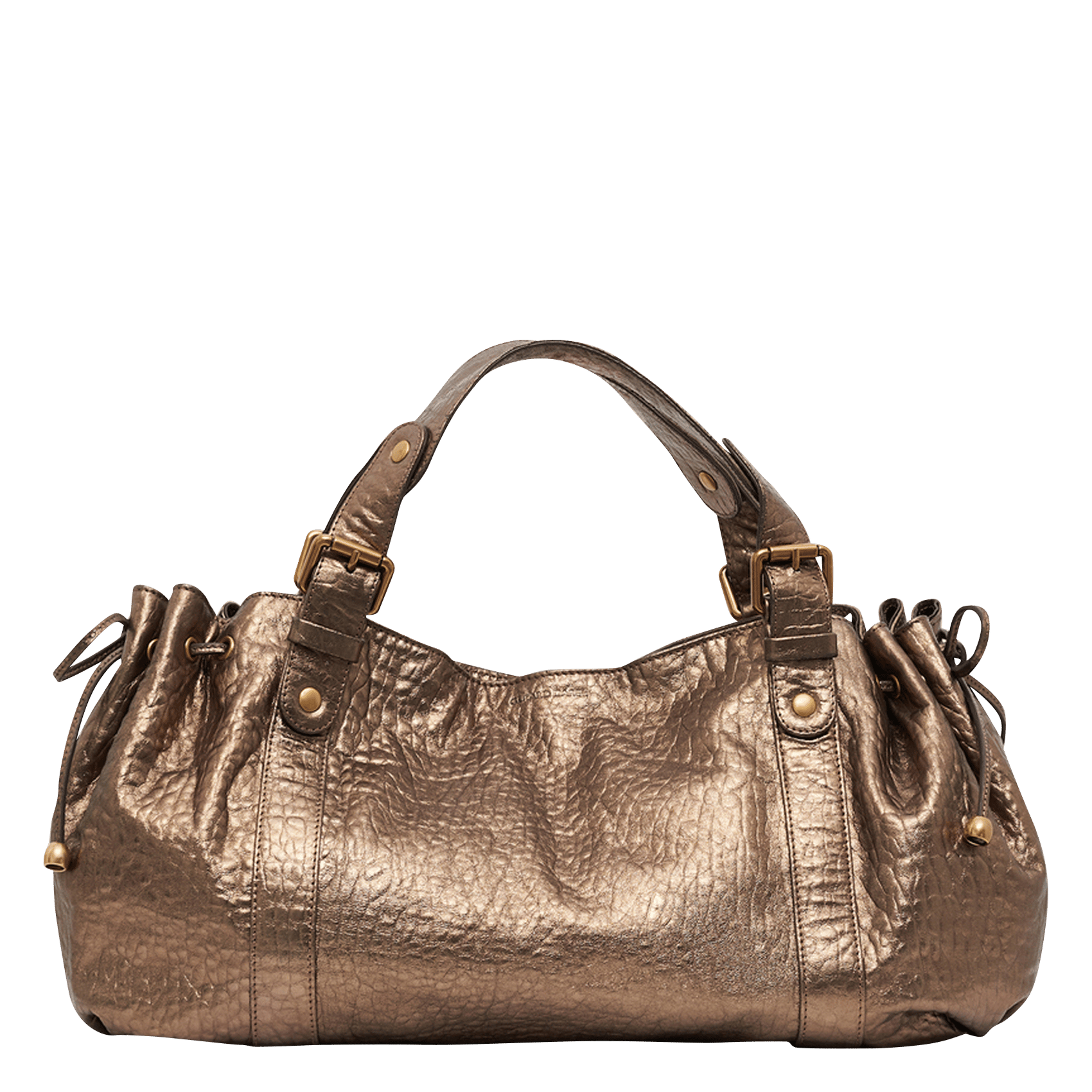 Leren handtas GERARD DAREL Goudkleurig