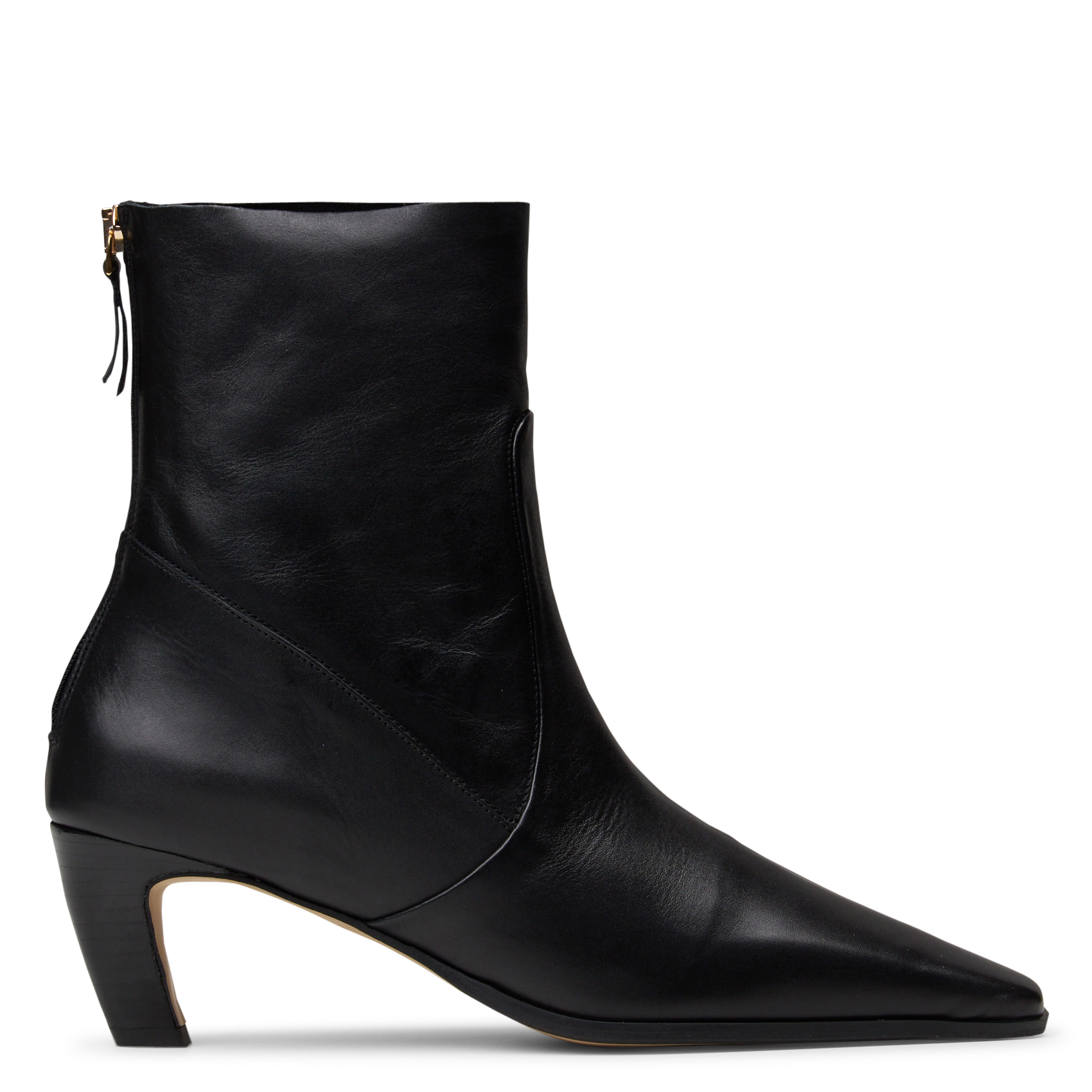 Lederstiefeletten MAISON TOUFET Schwarz