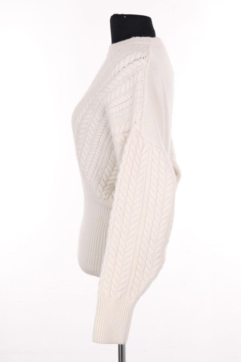 Sweater TARA JARMON - Seconde Main White