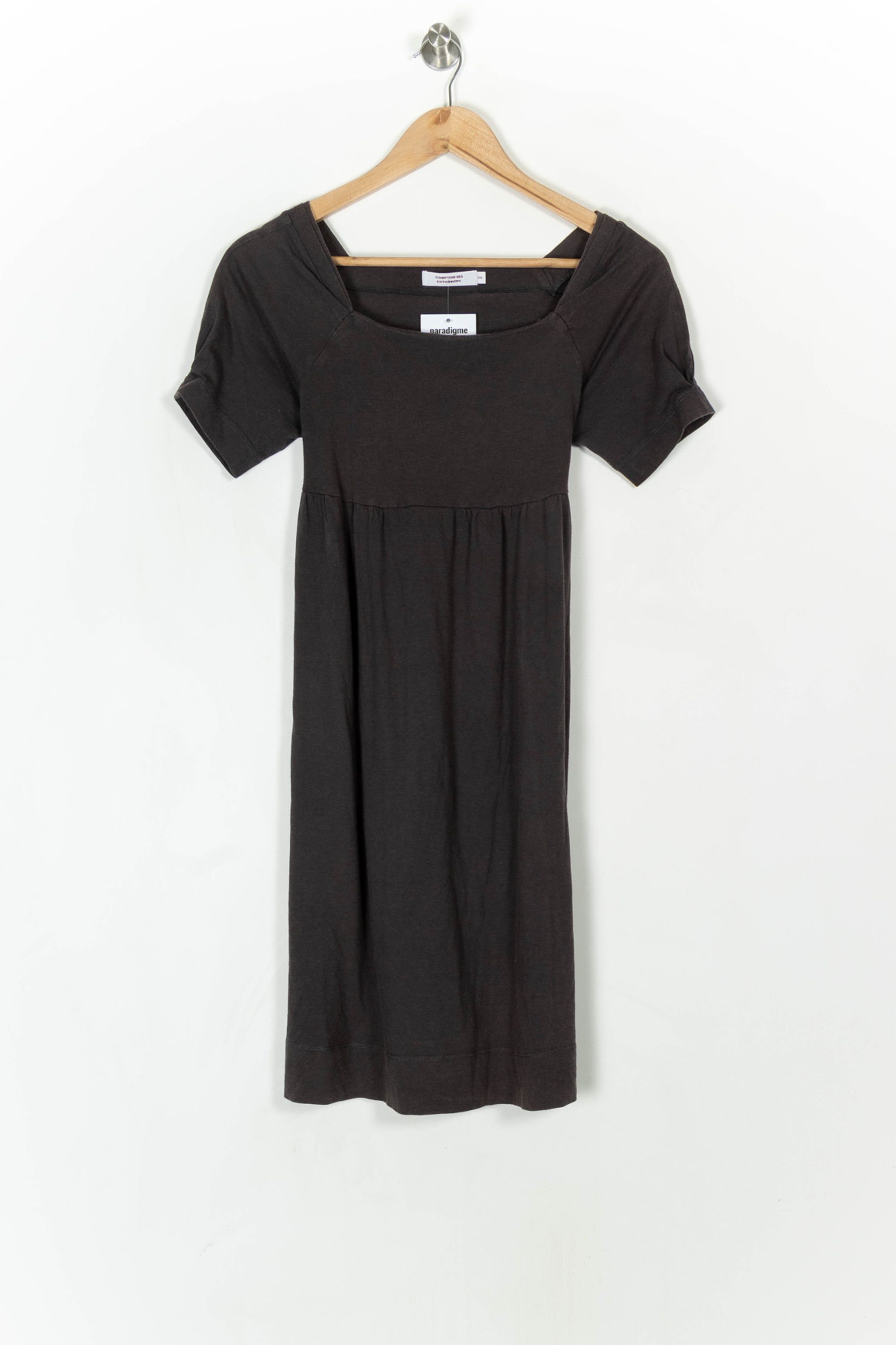 Robe courte & midi COMPTOIR DES COTONNIERS - Seconde main Marron