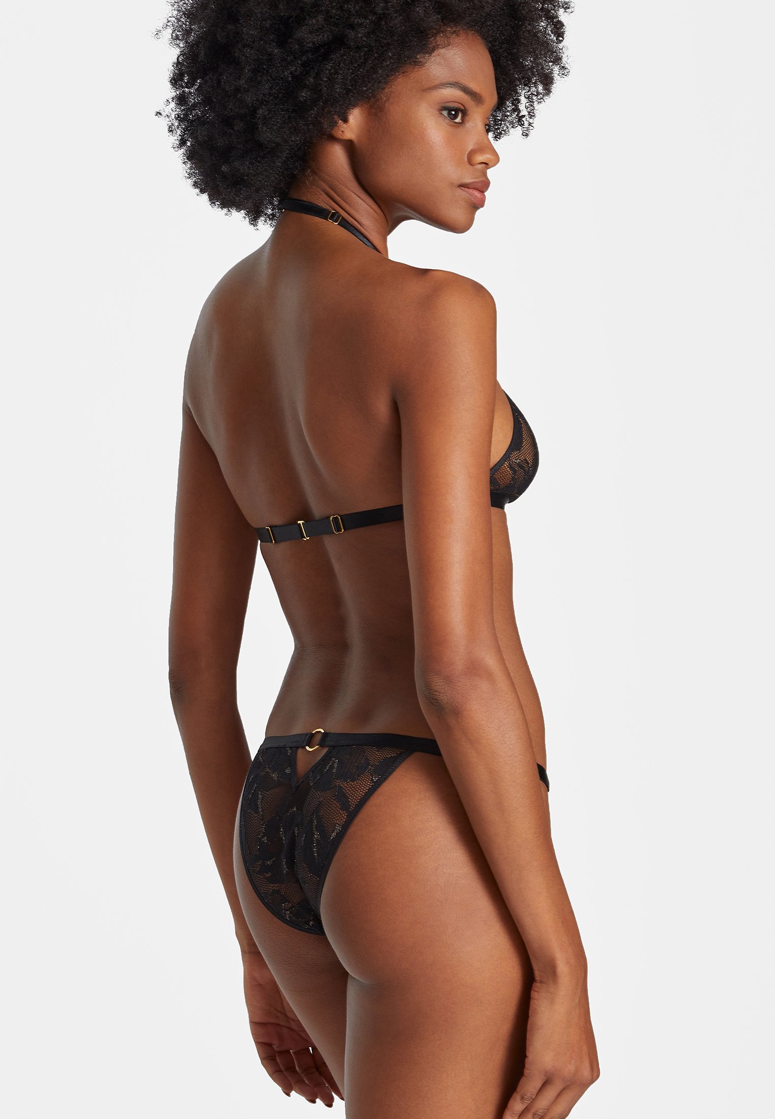 Starry Night Liens de Velours set AUBADE Black