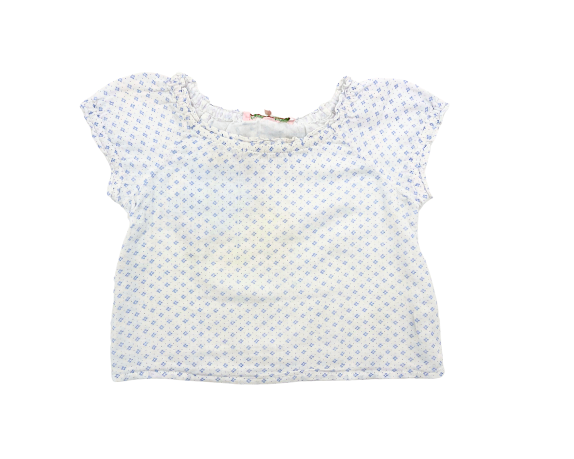 White child's blouse - 3 years old BONPOINT - Seconde Main White