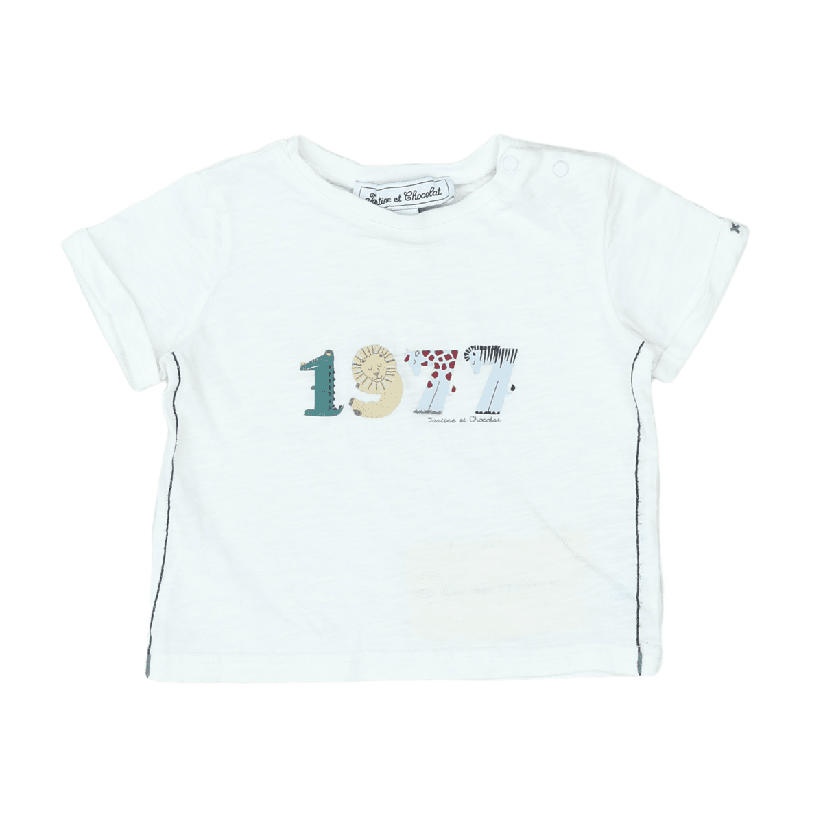 White baby T-shirt - 18 months TARTINE ET CHOCOLAT - seconde-main White