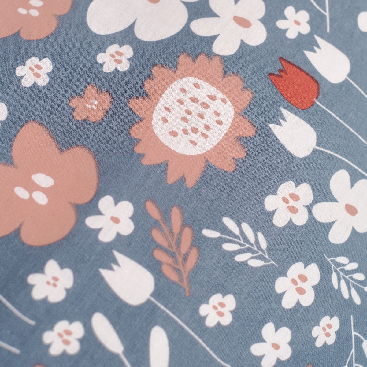 Cotton bedding set TODAY LINGE DE MAISON Blue