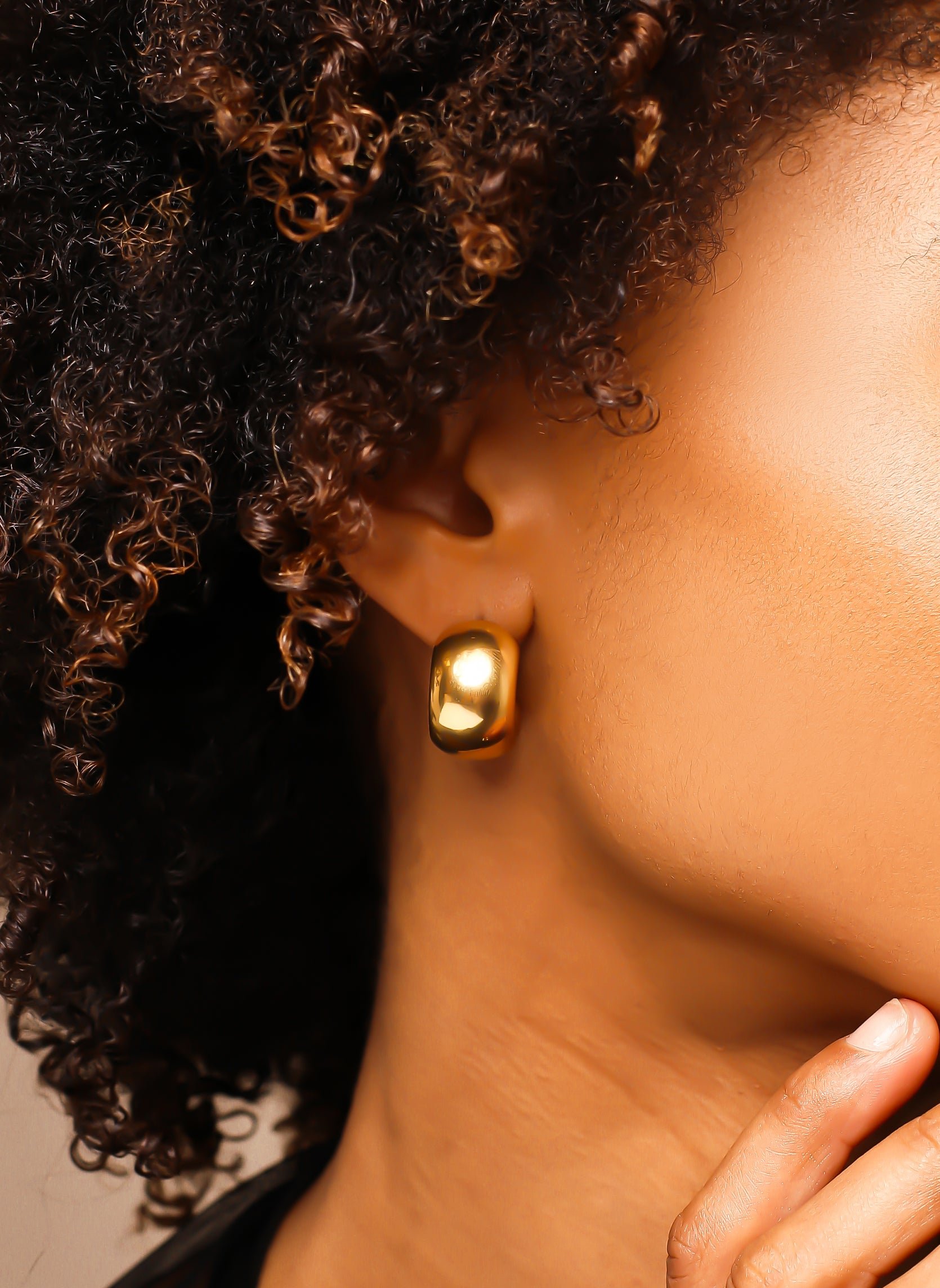 Juline hoop earrings AEC Paris Golden