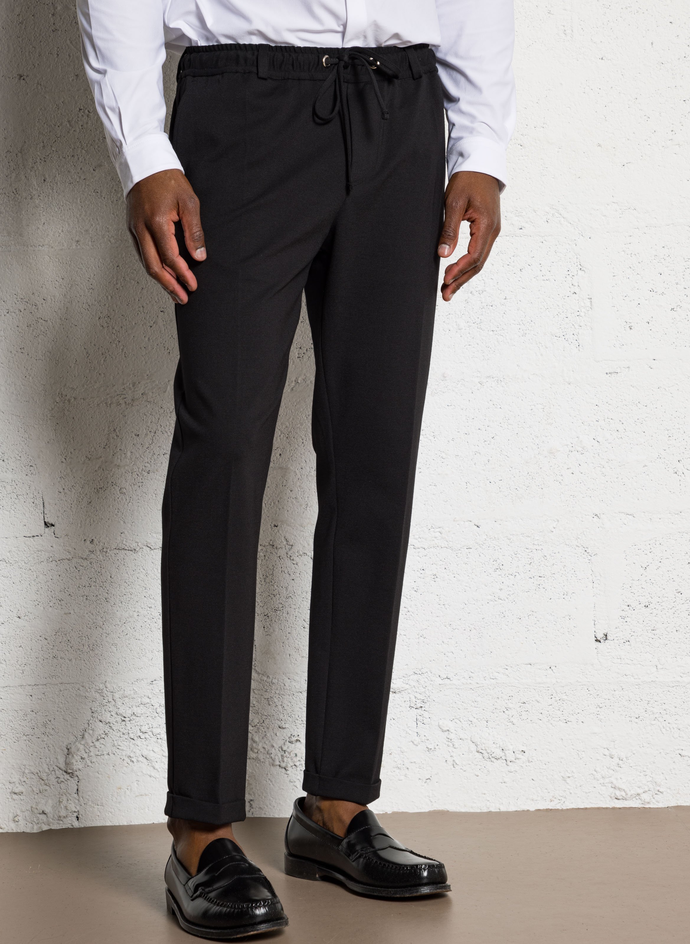 Bandplooibroek IKKS Zwart