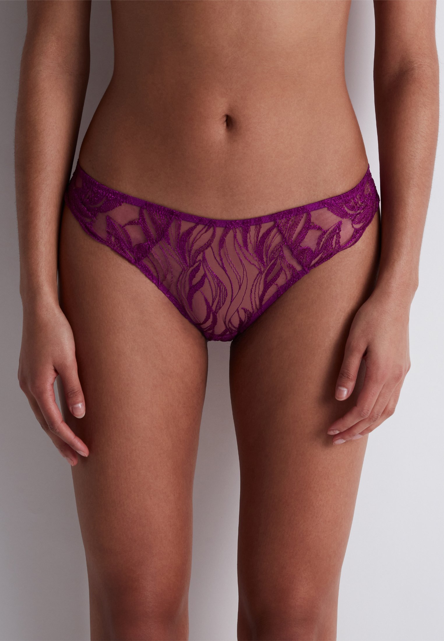 Brazilian-style panties AUBADE Purple