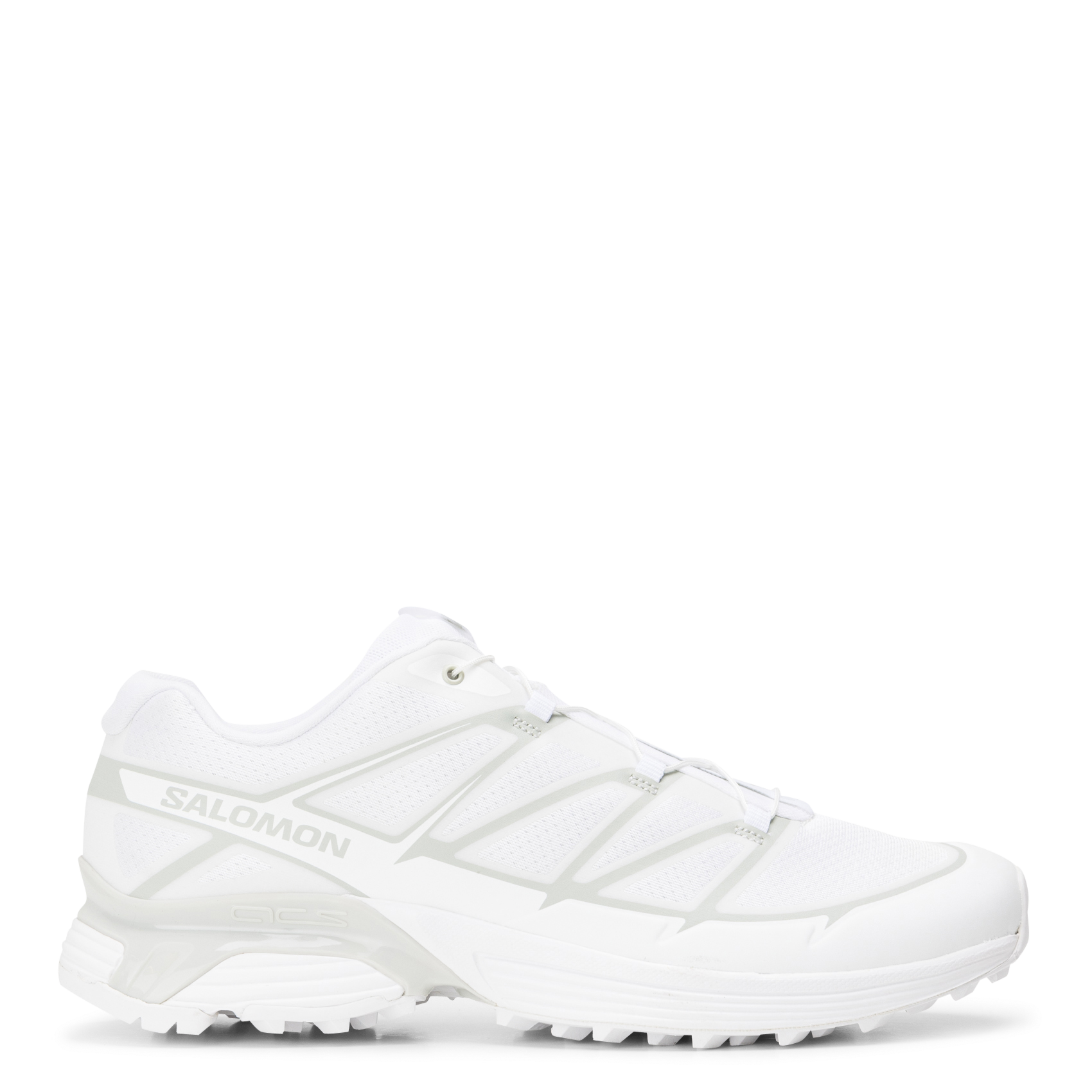 Low-top textile sneakers SALOMON White