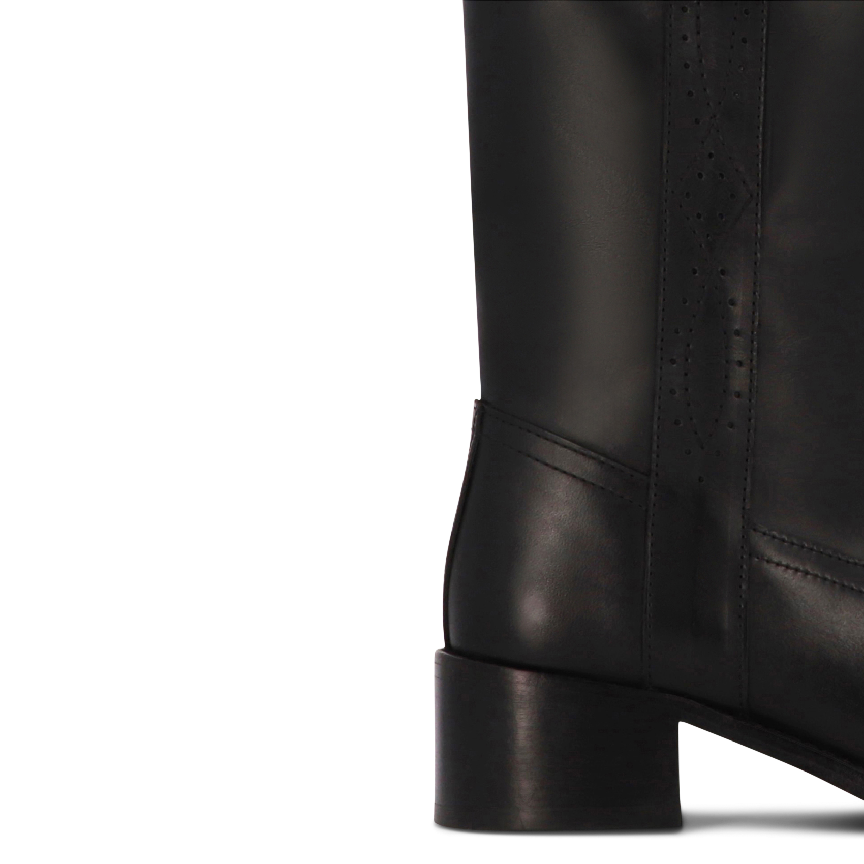 Bottes en cuir SOCQUE PARIS Noir