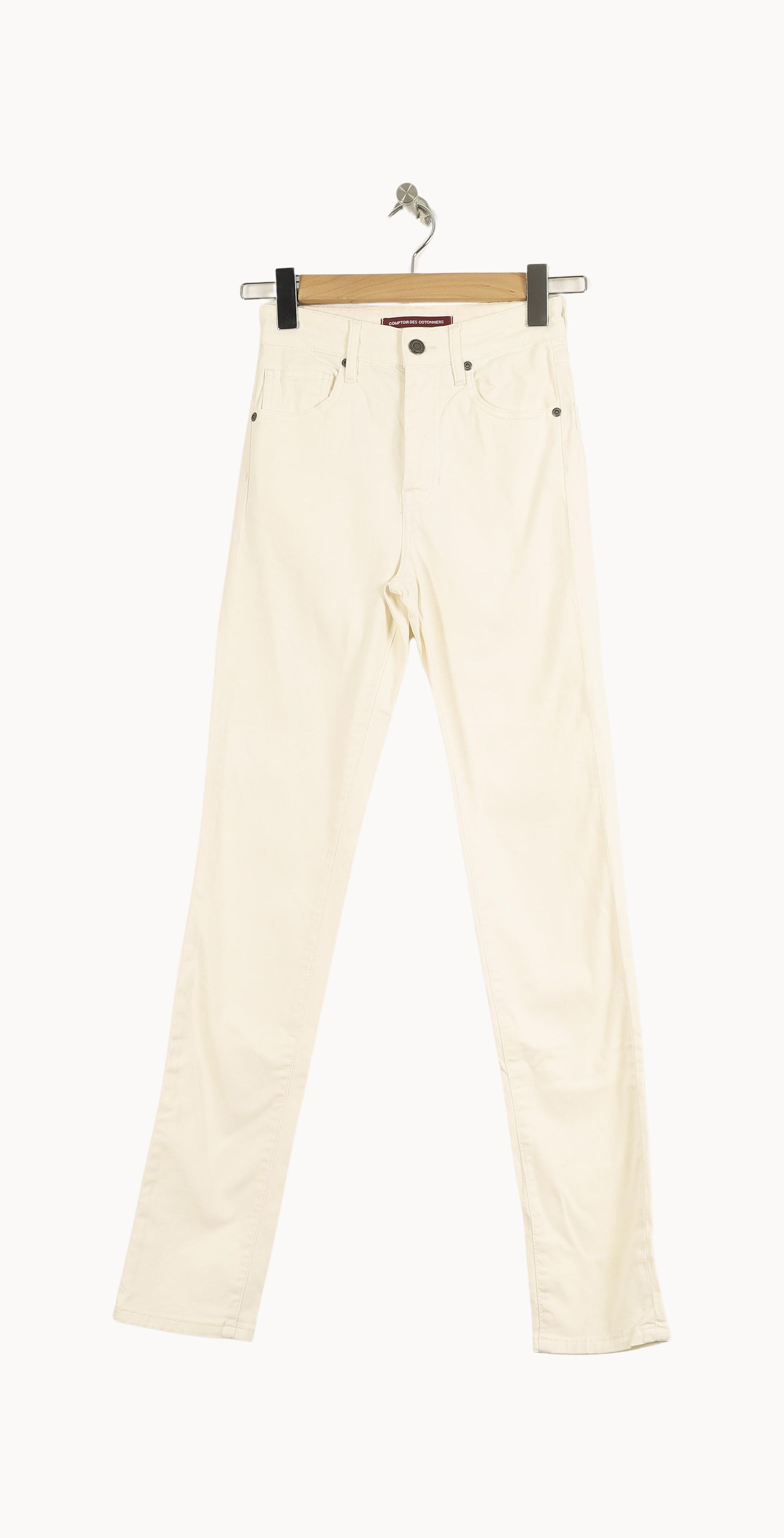 PANTS COMPTOIR DES COTONNIERS - Seconde main White