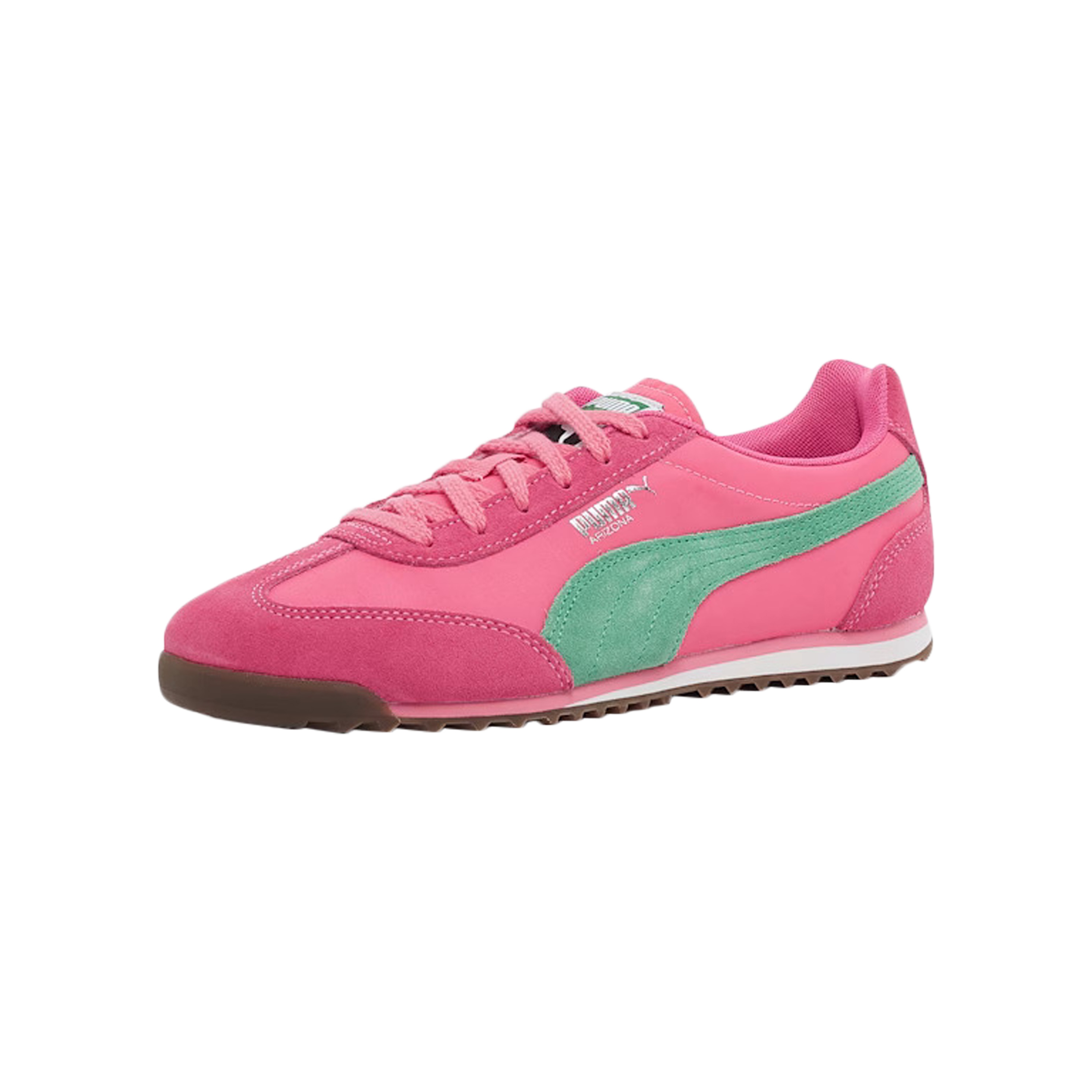Low leather and nylon Arizona sneakers PUMA Pink