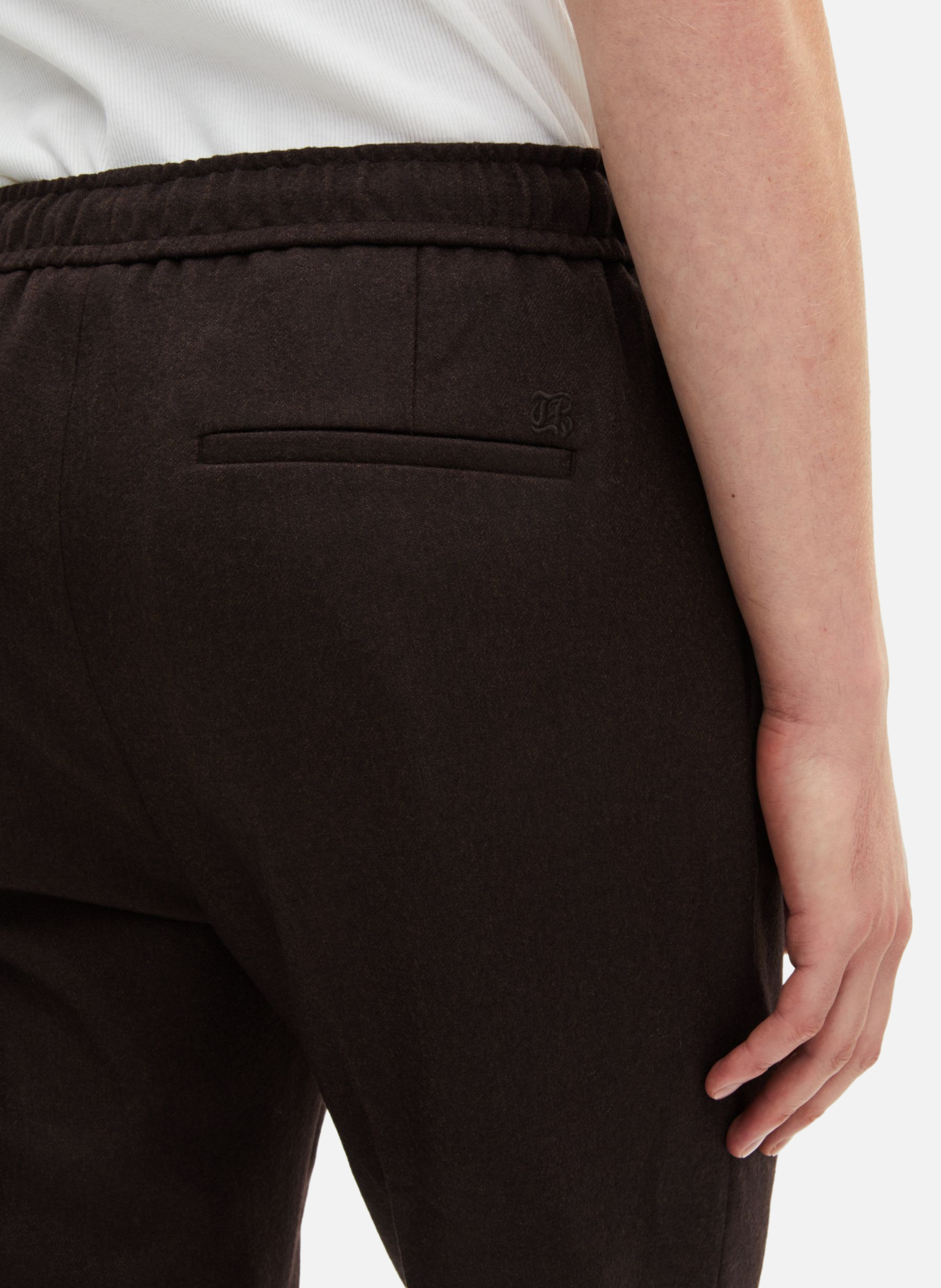 Carrot trousers THE KOOPLES Brown