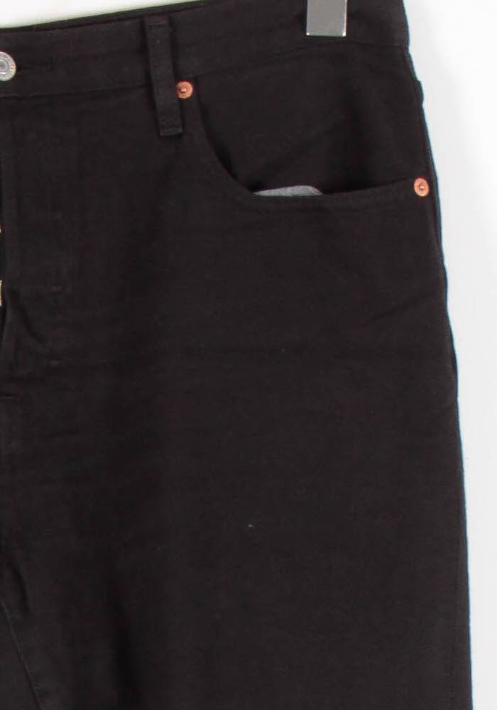 Cropped slim jeans with studs LEVI'S - Seconde main Black