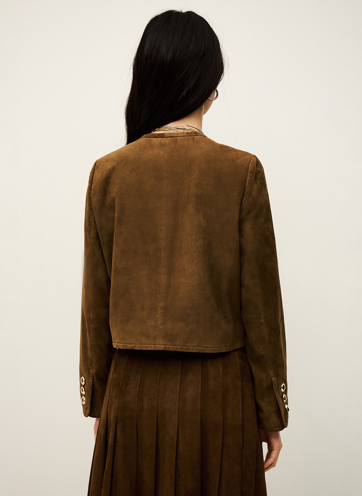 Jasje van velours BA&SH Bruin