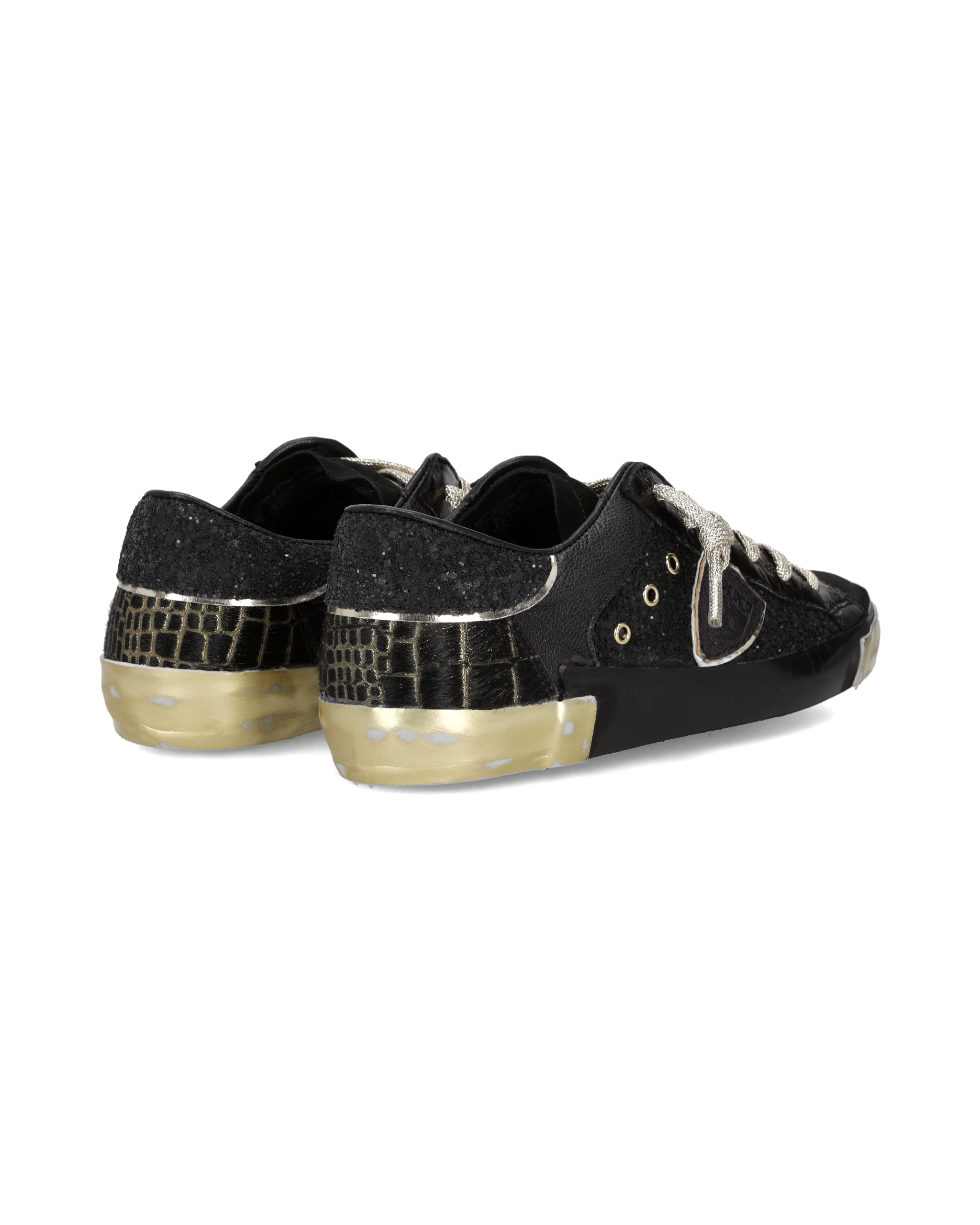 Tennis sneakers. PHILIPPE MODEL Golden