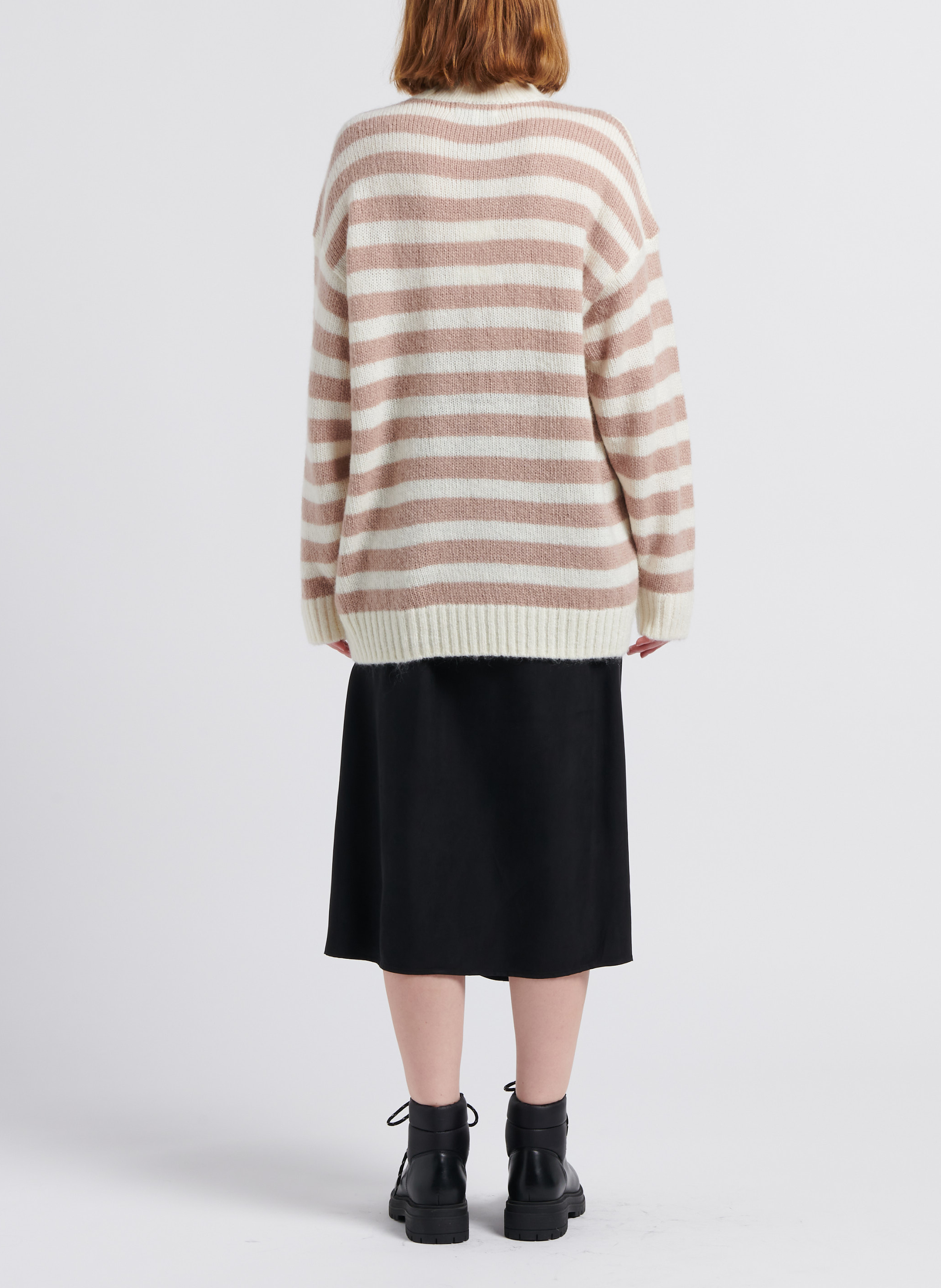 Ruimvallende trui met opstaande kraag MAISON LABICHE Veelkleurig