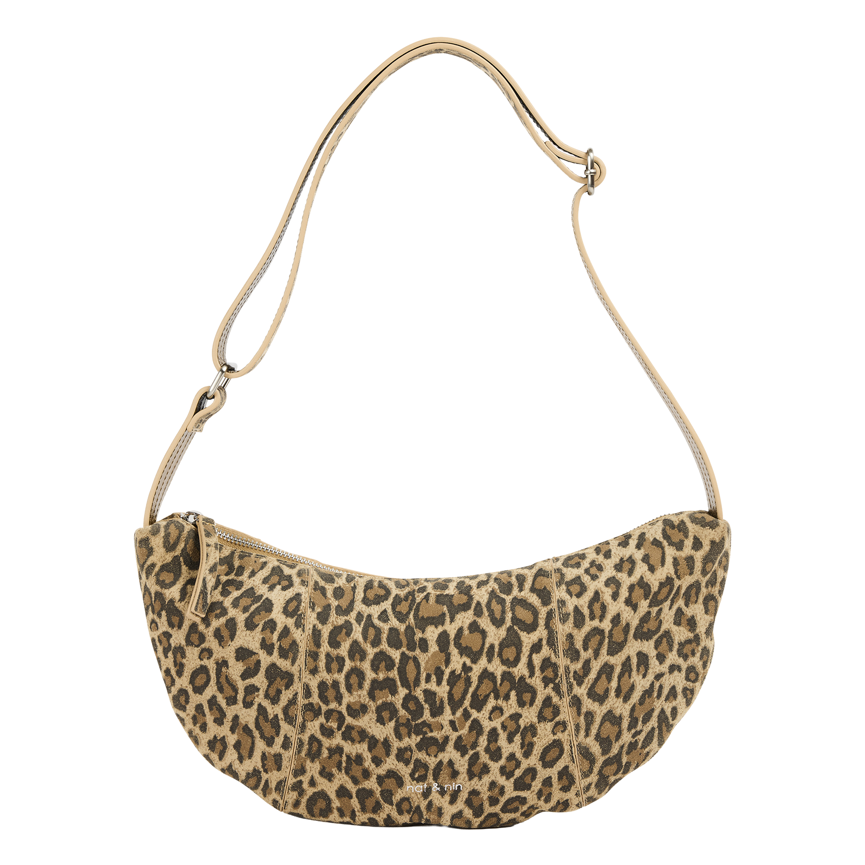 Luipaard schoudertas NAT & NIN