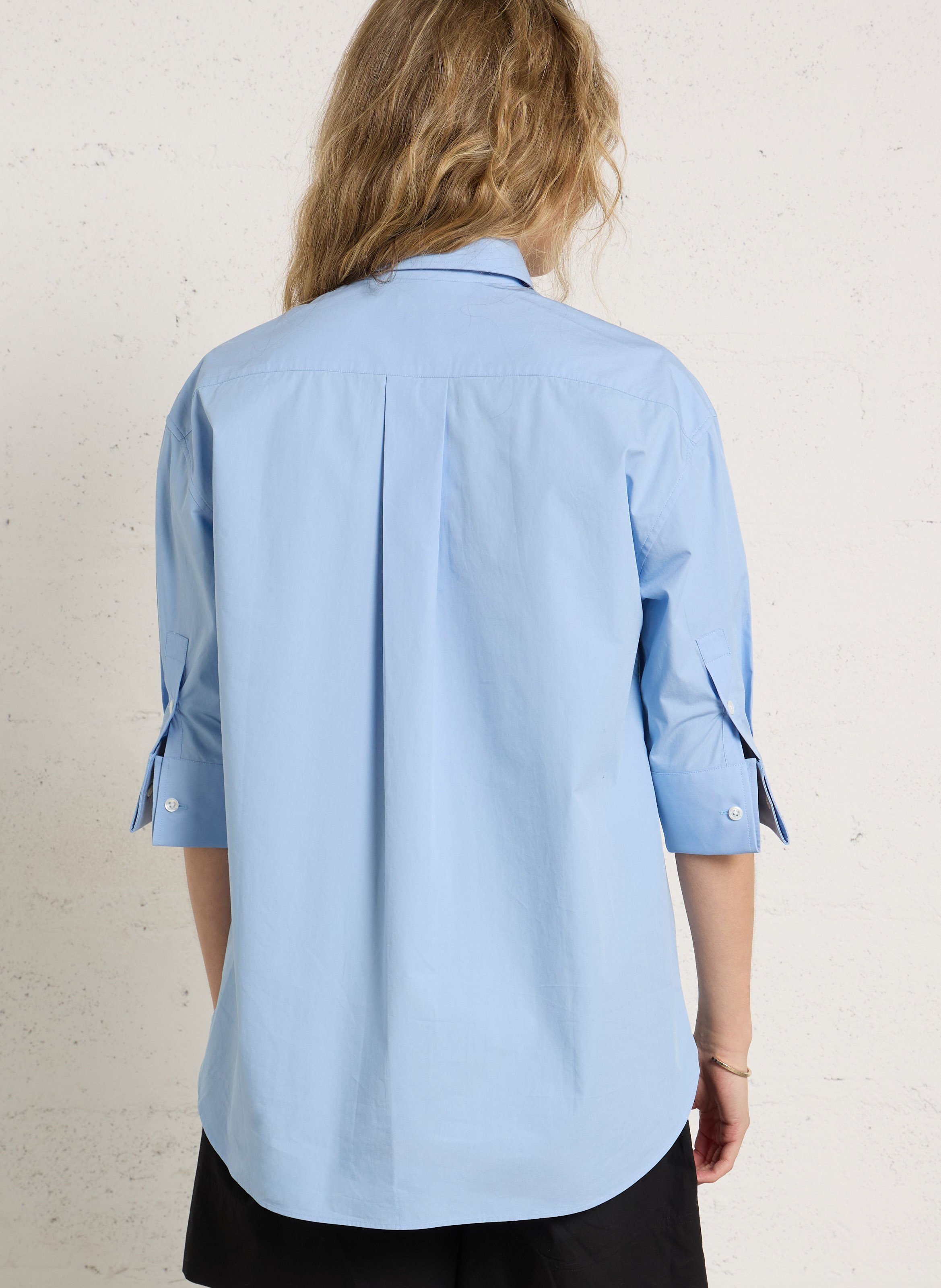 Classic Cotton Shirt LAURENCE BRAS Blue