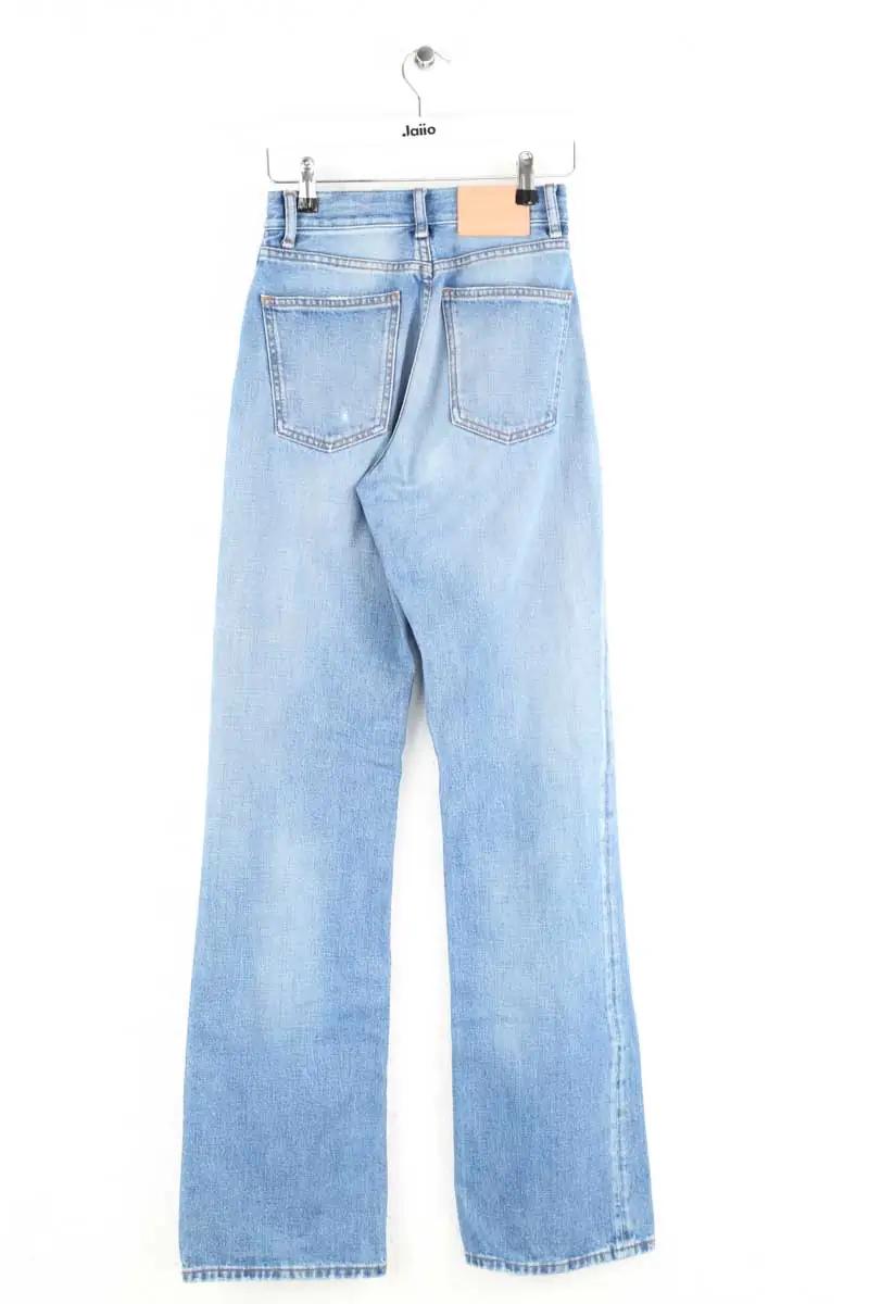 - Straight-leg jeans
- 5 pockets
- Straight cut
- Faded effect ACNE STUDIOS - Seconde Main Blue