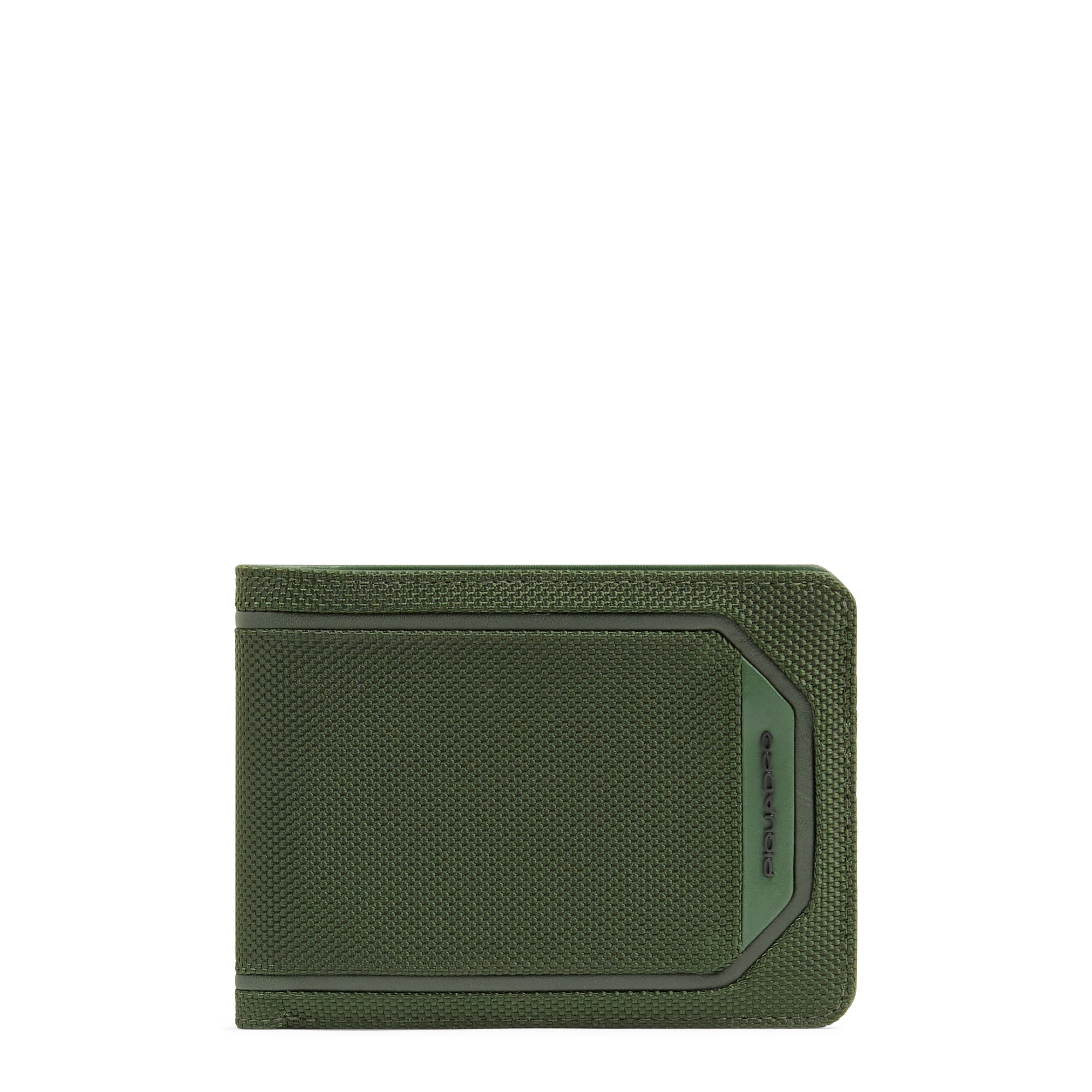 Babylon leather wallet PIQUADRO Green