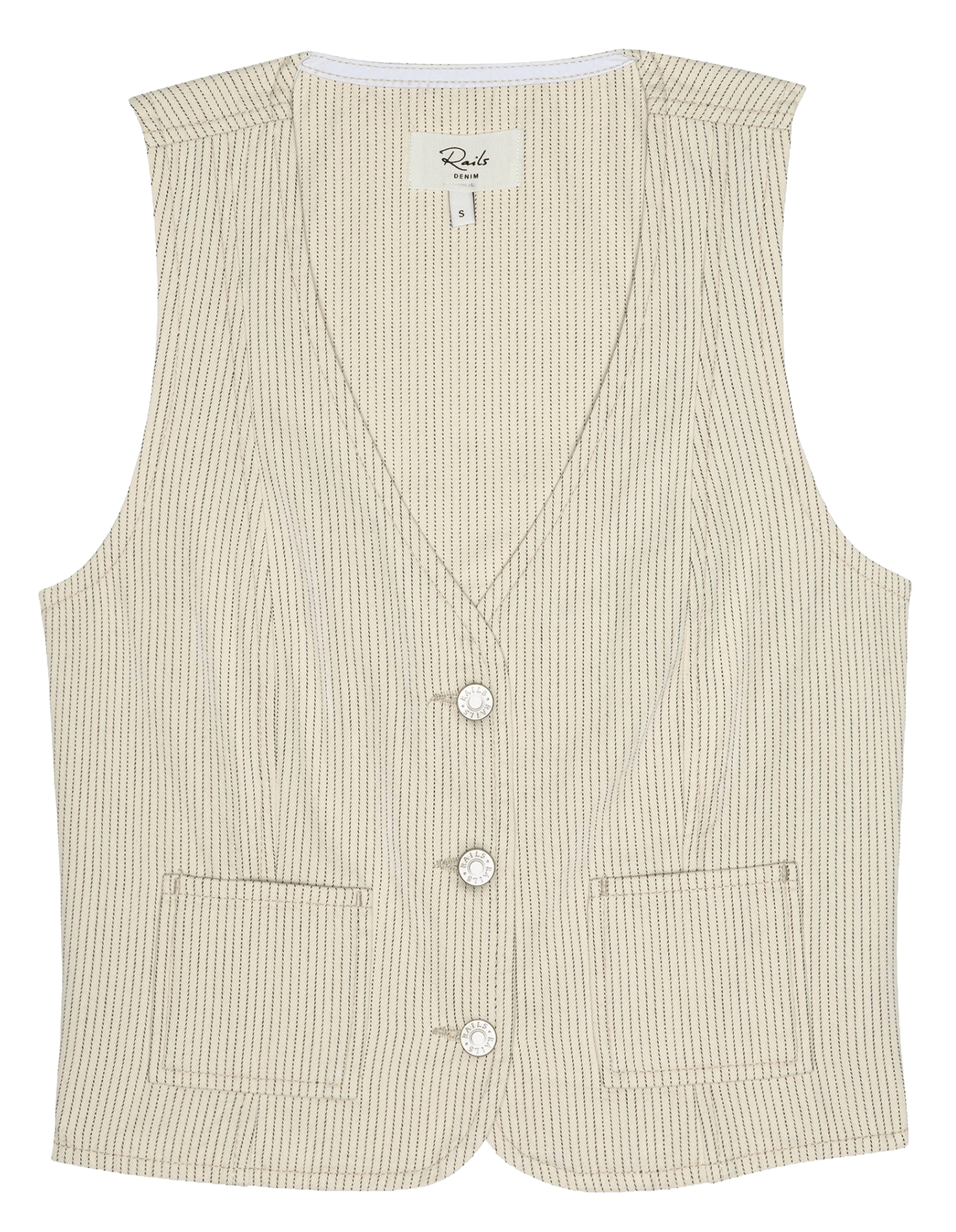 Anzugweste aus Baumwolle RAILS Mehrfarbig